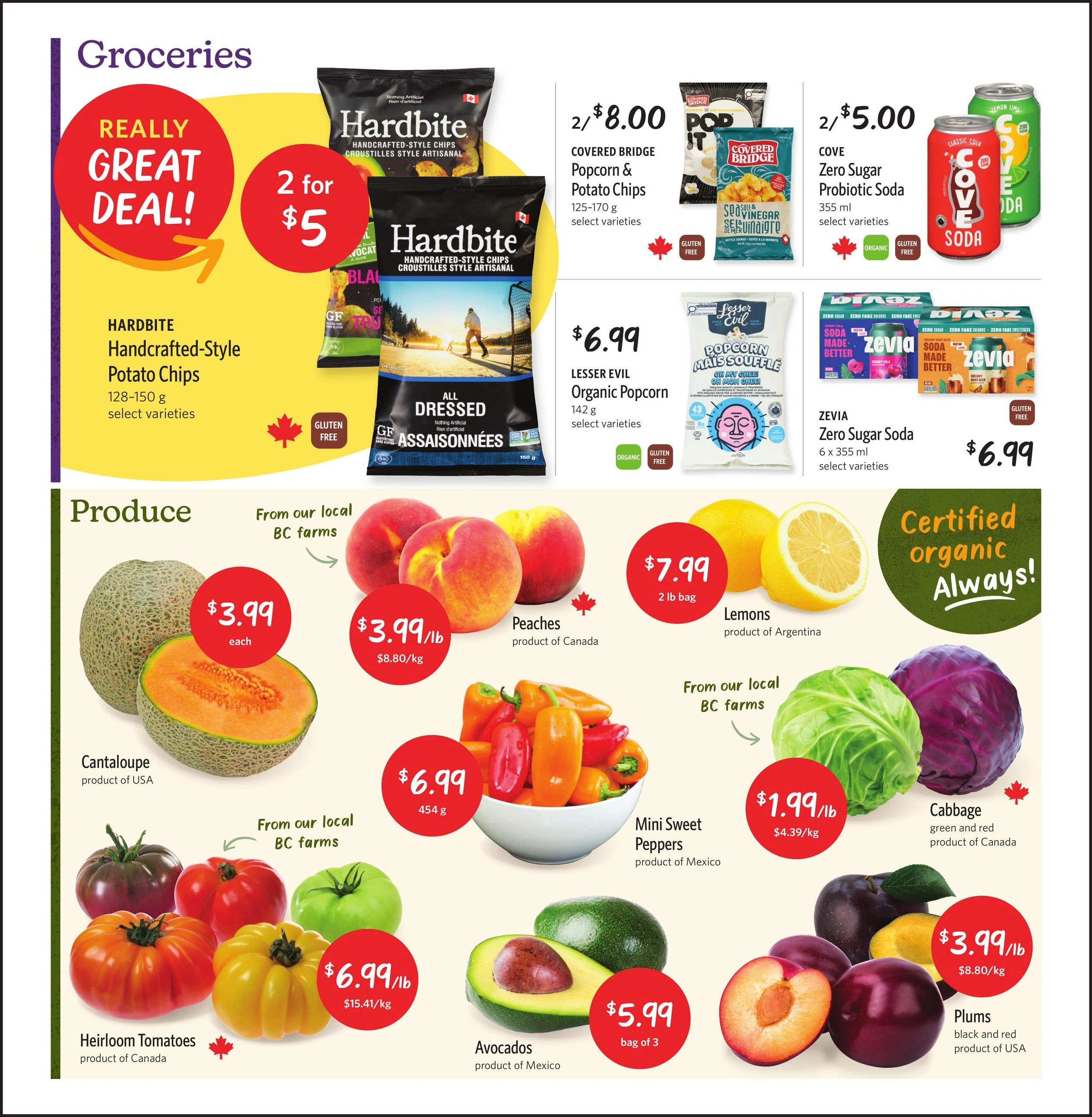 Nature's Fare Markets flyer page 2