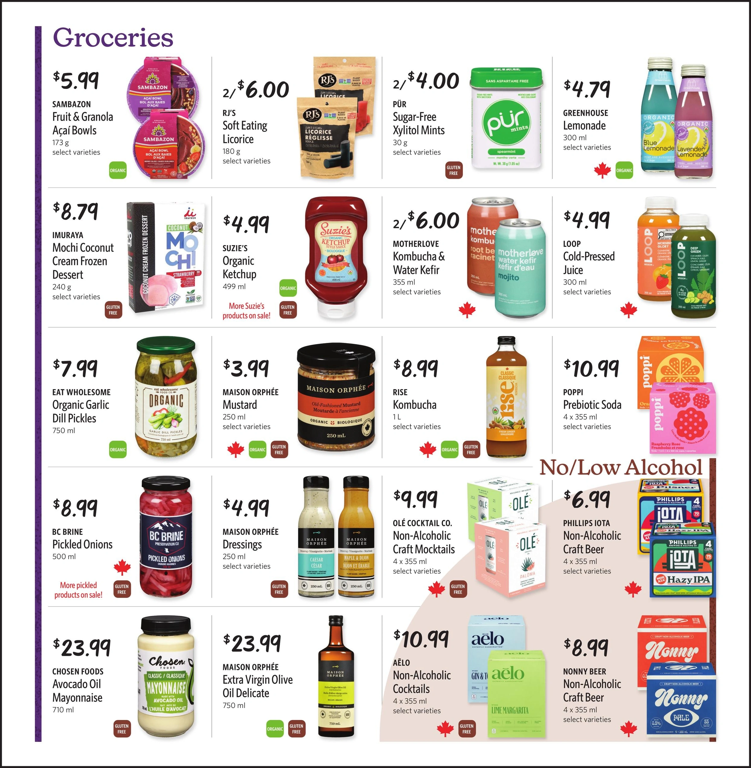 Nature's Fare Markets flyer page 3