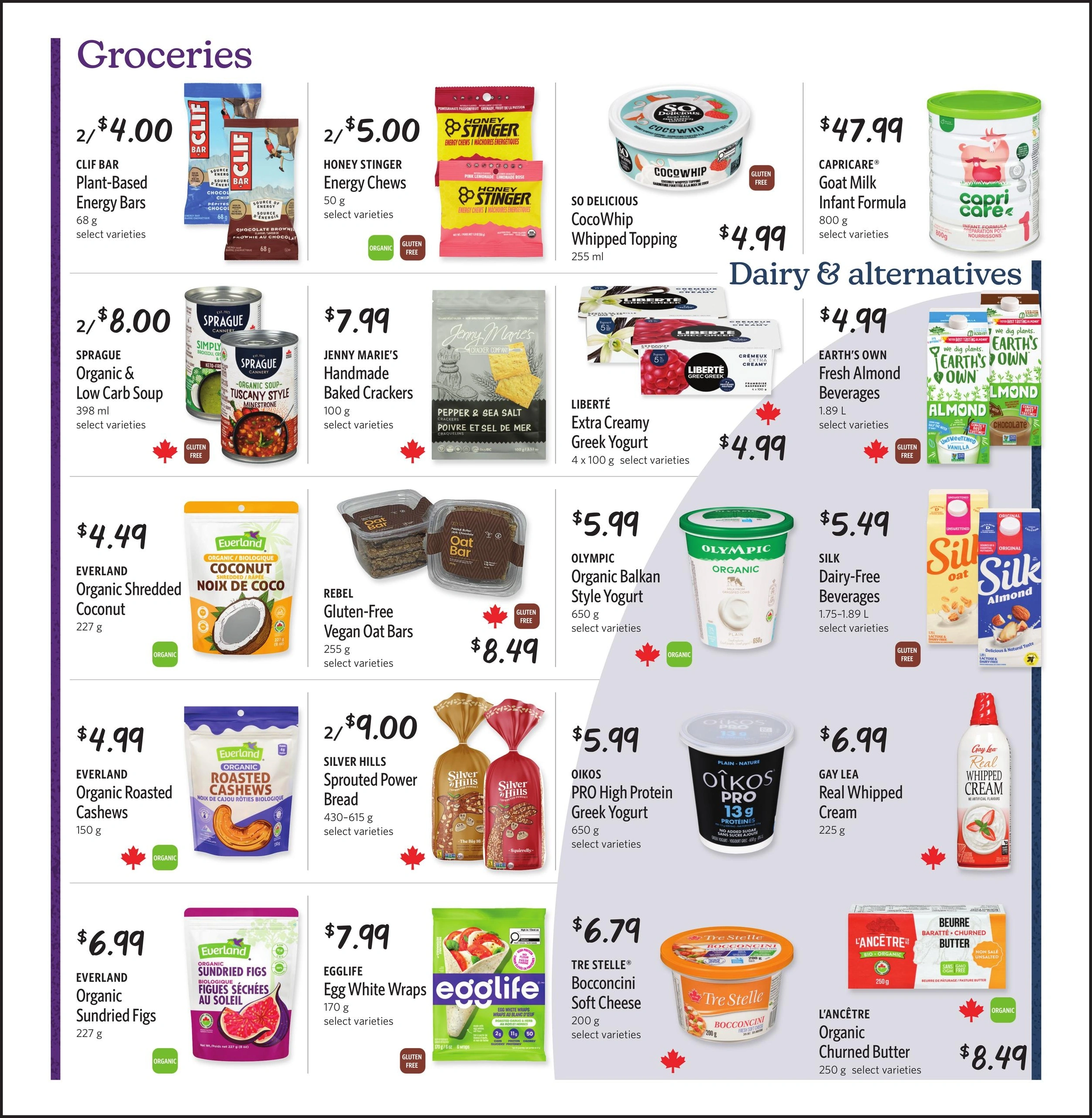 Nature's Fare Markets flyer page 4