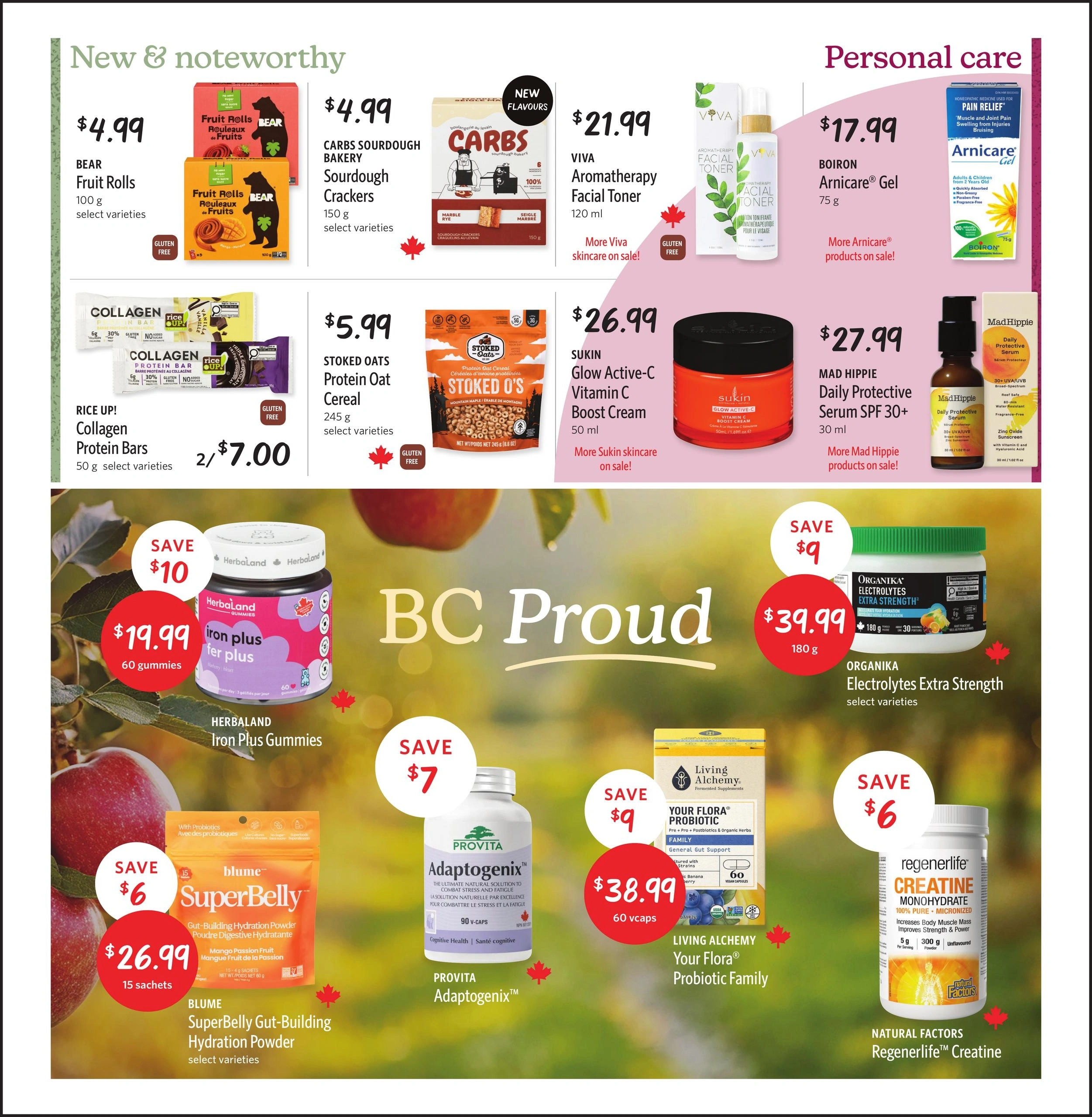 Nature's Fare Markets flyer page 5