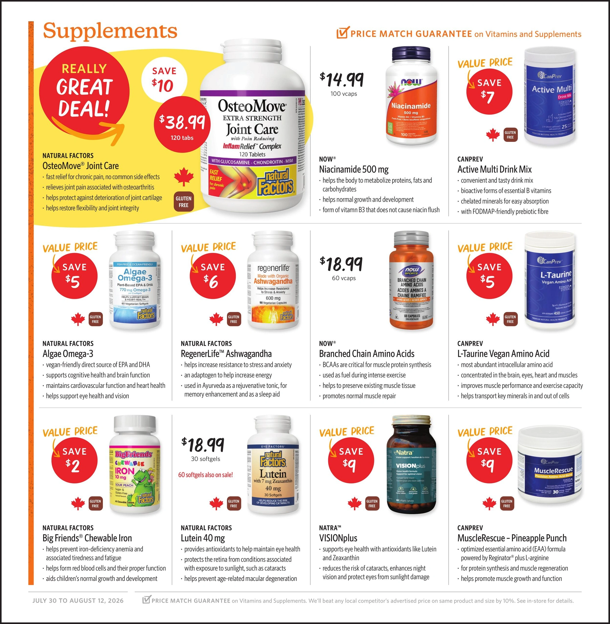 Nature's Fare Markets flyer page 6