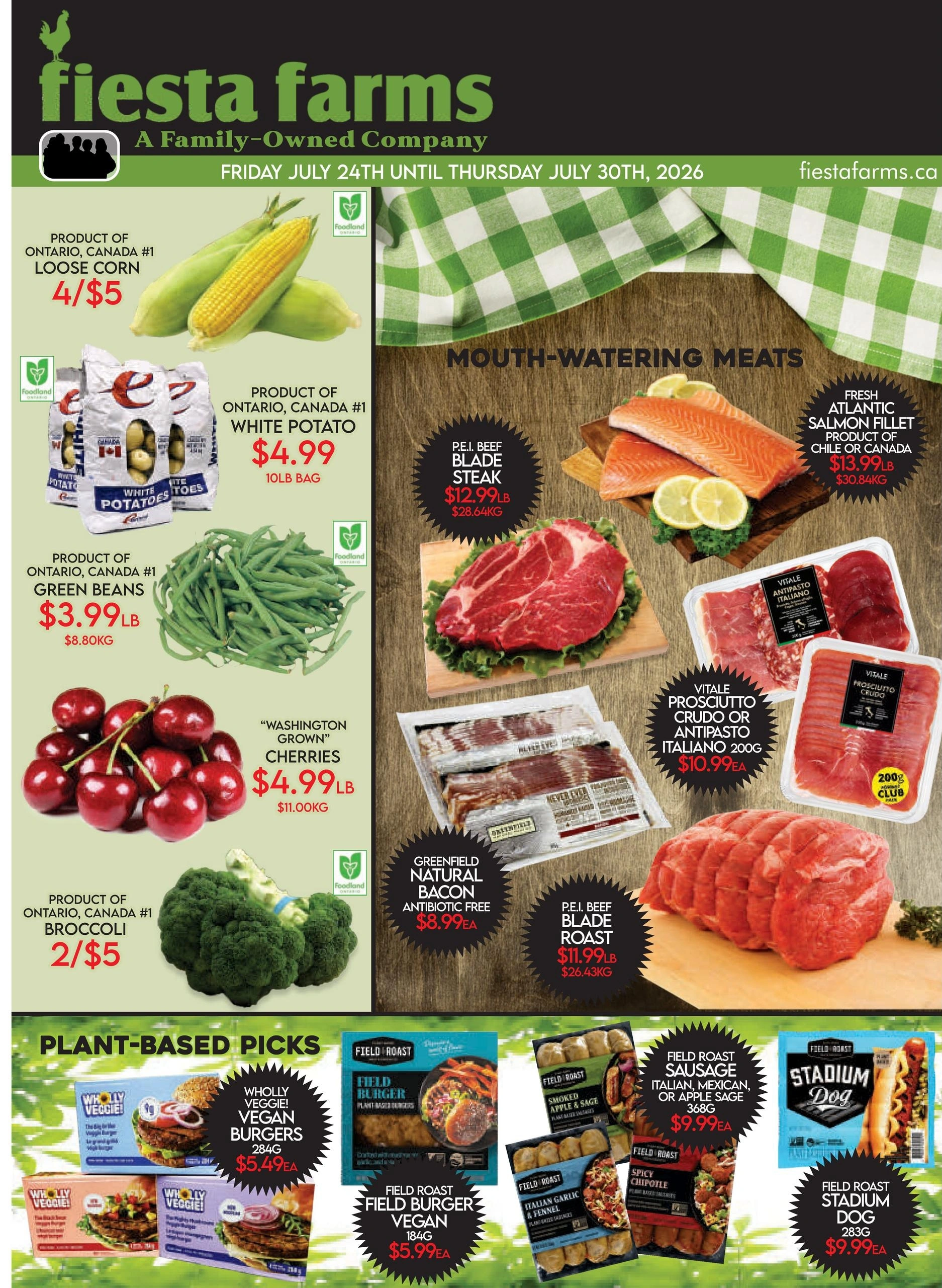 Fiesta Farms flyer page 1