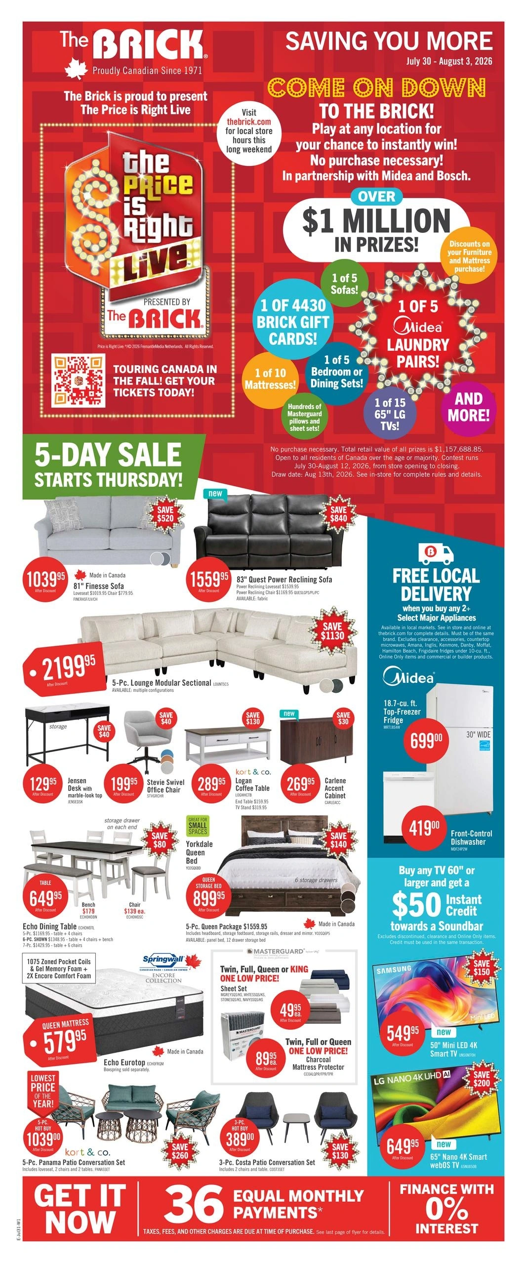 The Brick flyer page 1
