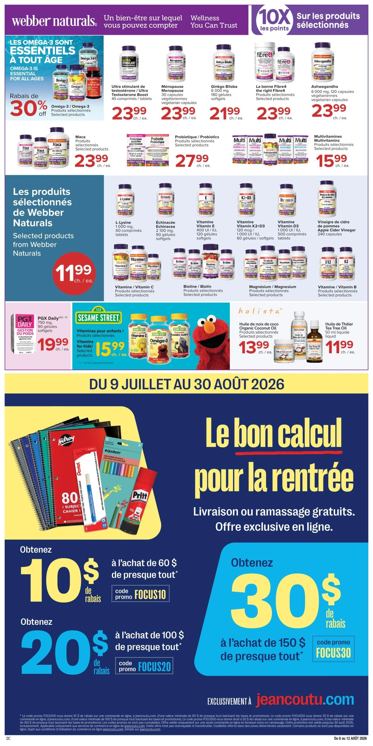 Jean Coutu flyer page 11