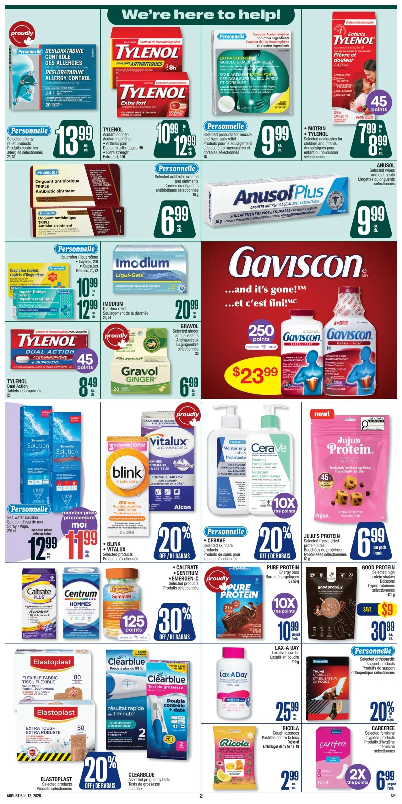 Jean Coutu flyer page 3