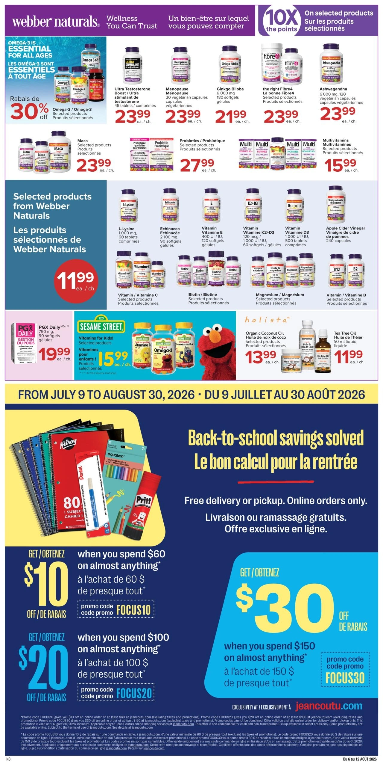 Jean Coutu flyer page 10