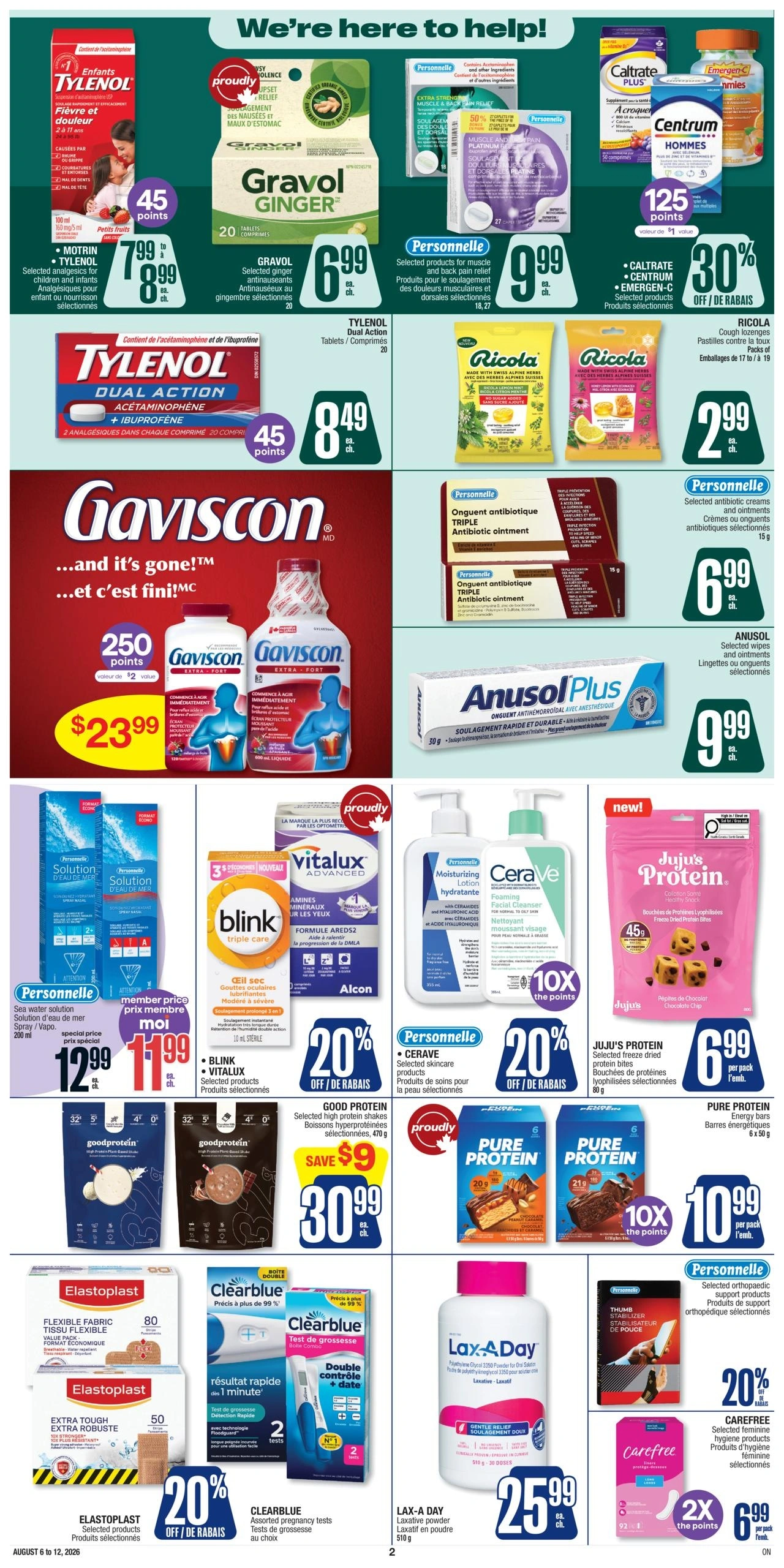 Jean Coutu flyer page 3