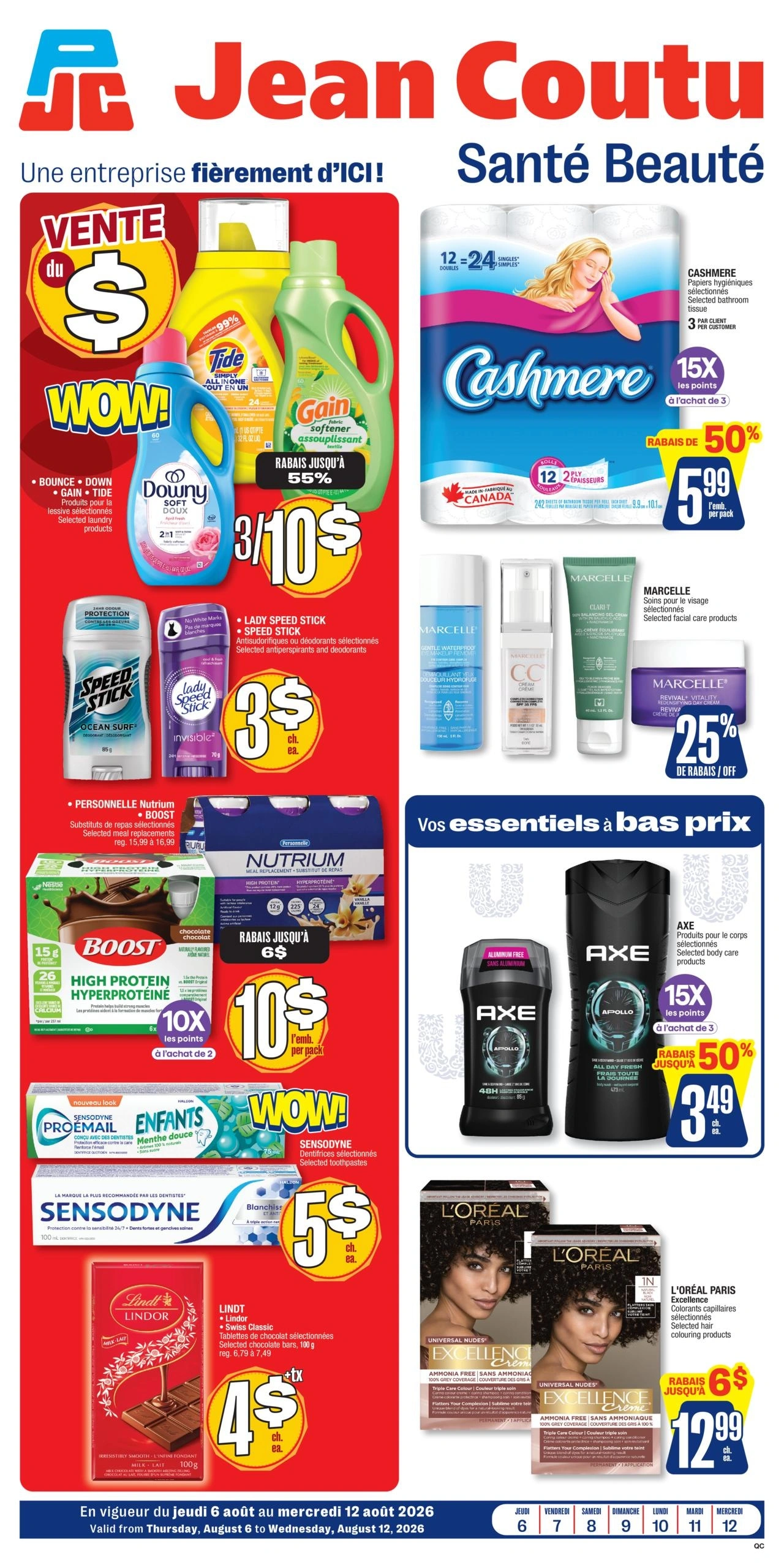 Jean Coutu flyer page 1