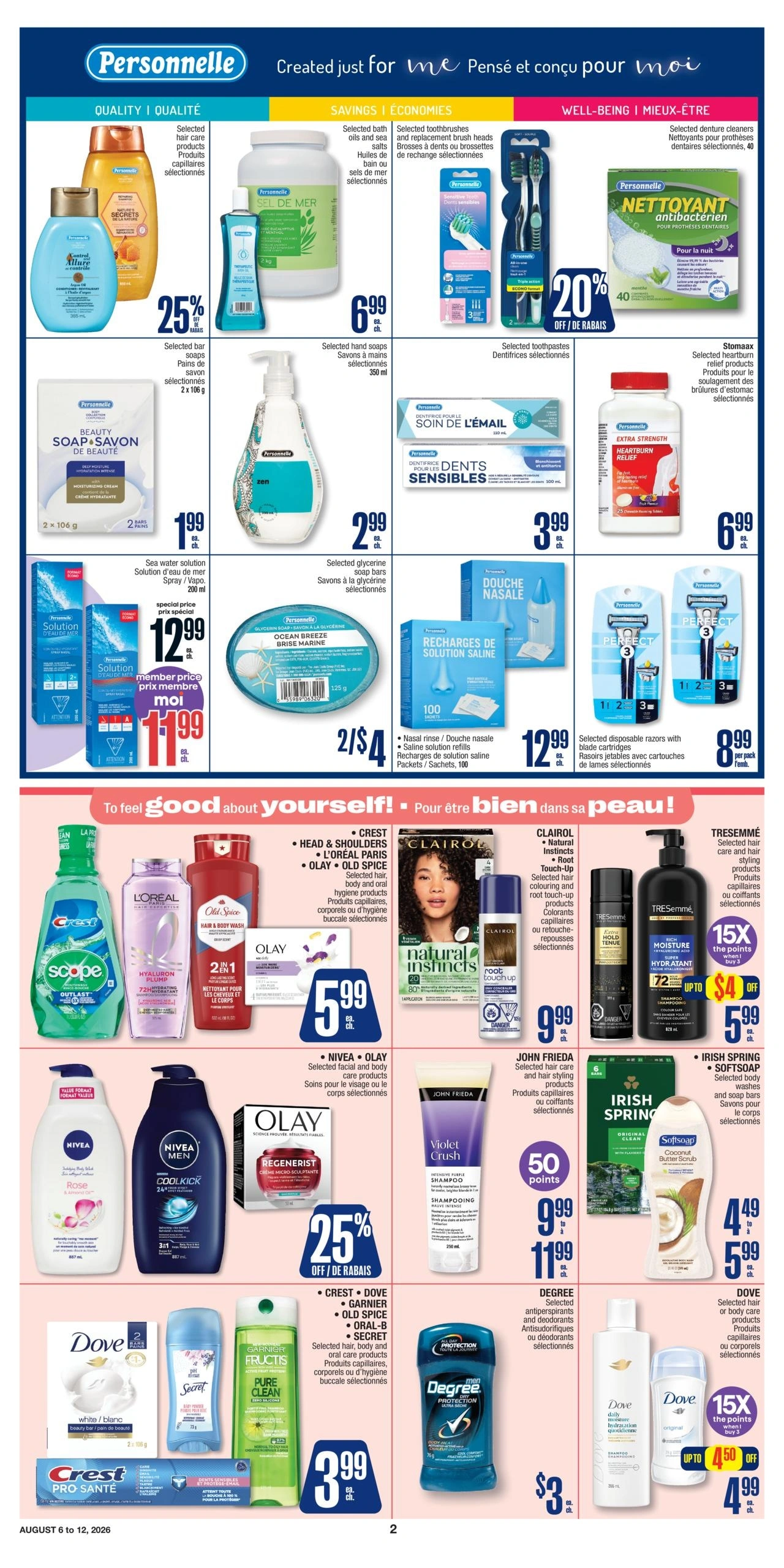 Jean Coutu flyer page 2