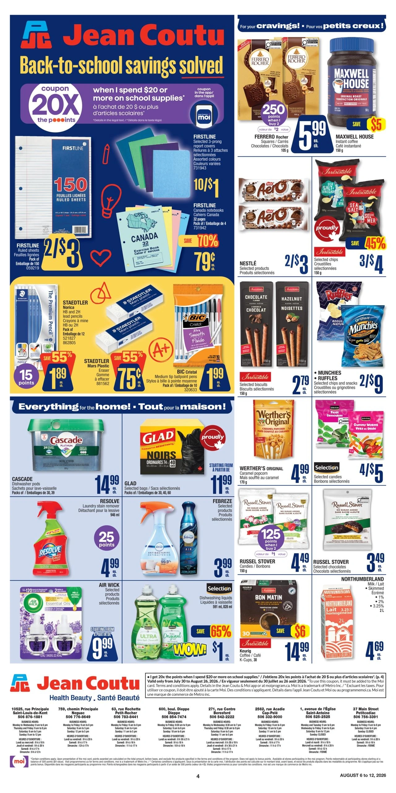 Jean Coutu flyer page 4