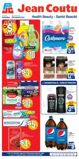 Jean Coutu Health & Beauty Flyer