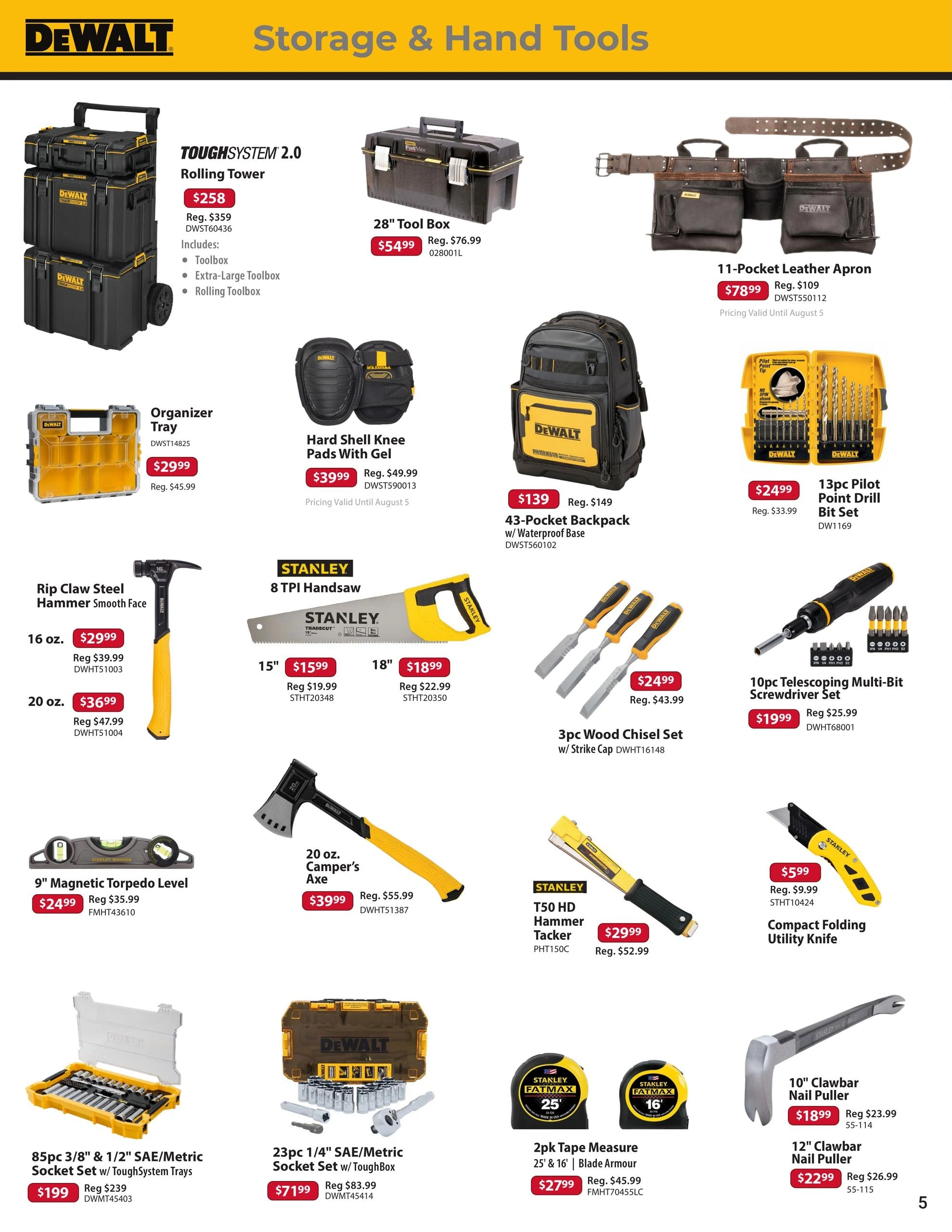 Millbank Hardware flyer page 5