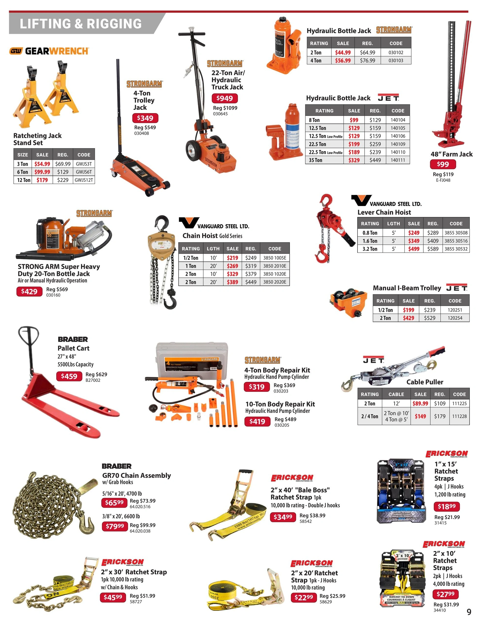 Millbank Hardware flyer page 8