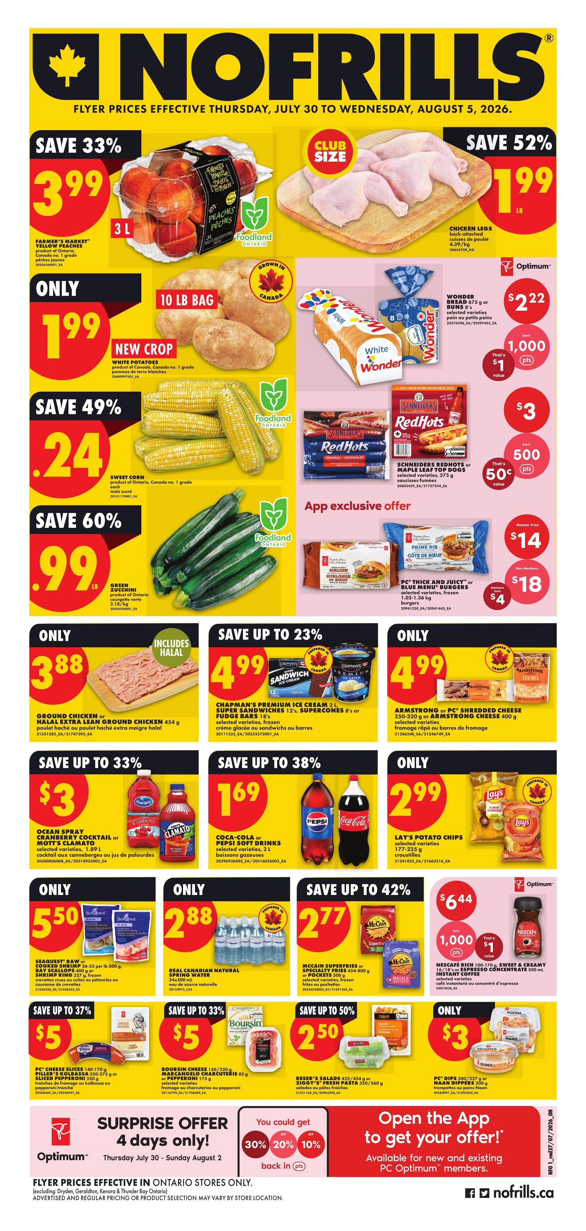 No Frills flyer page 1