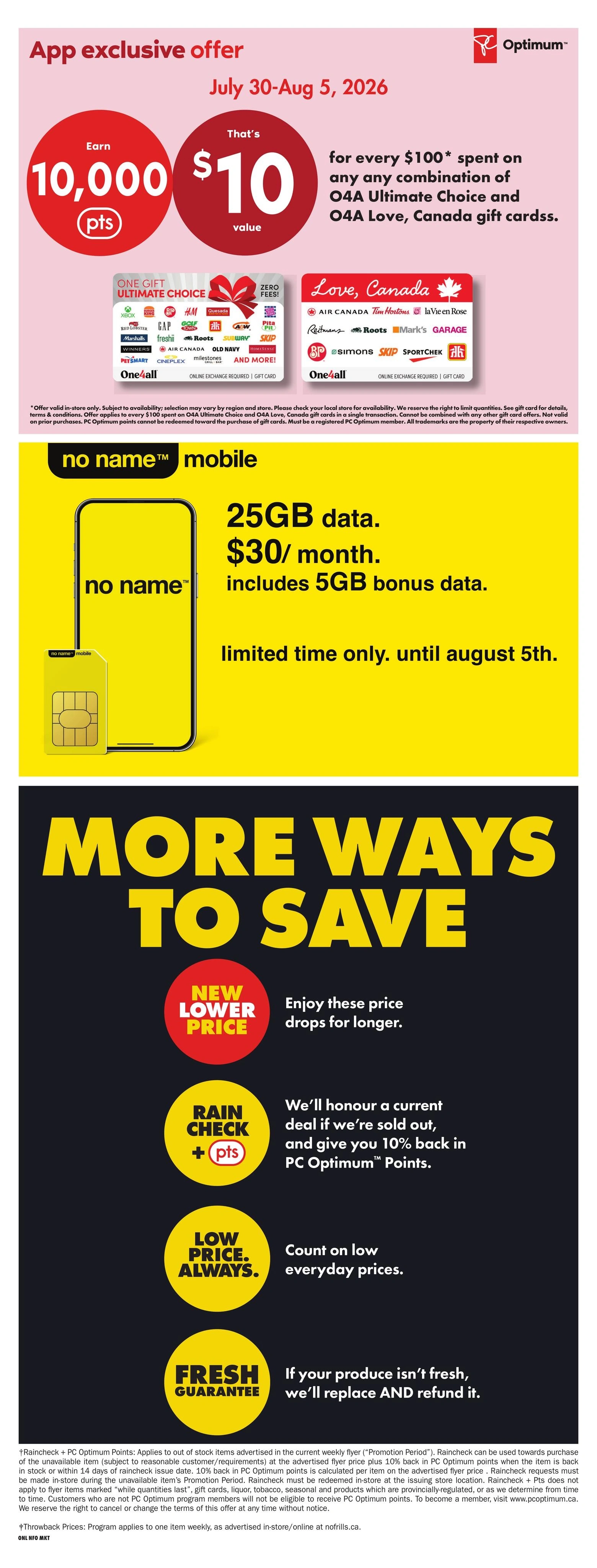 No Frills flyer page 17