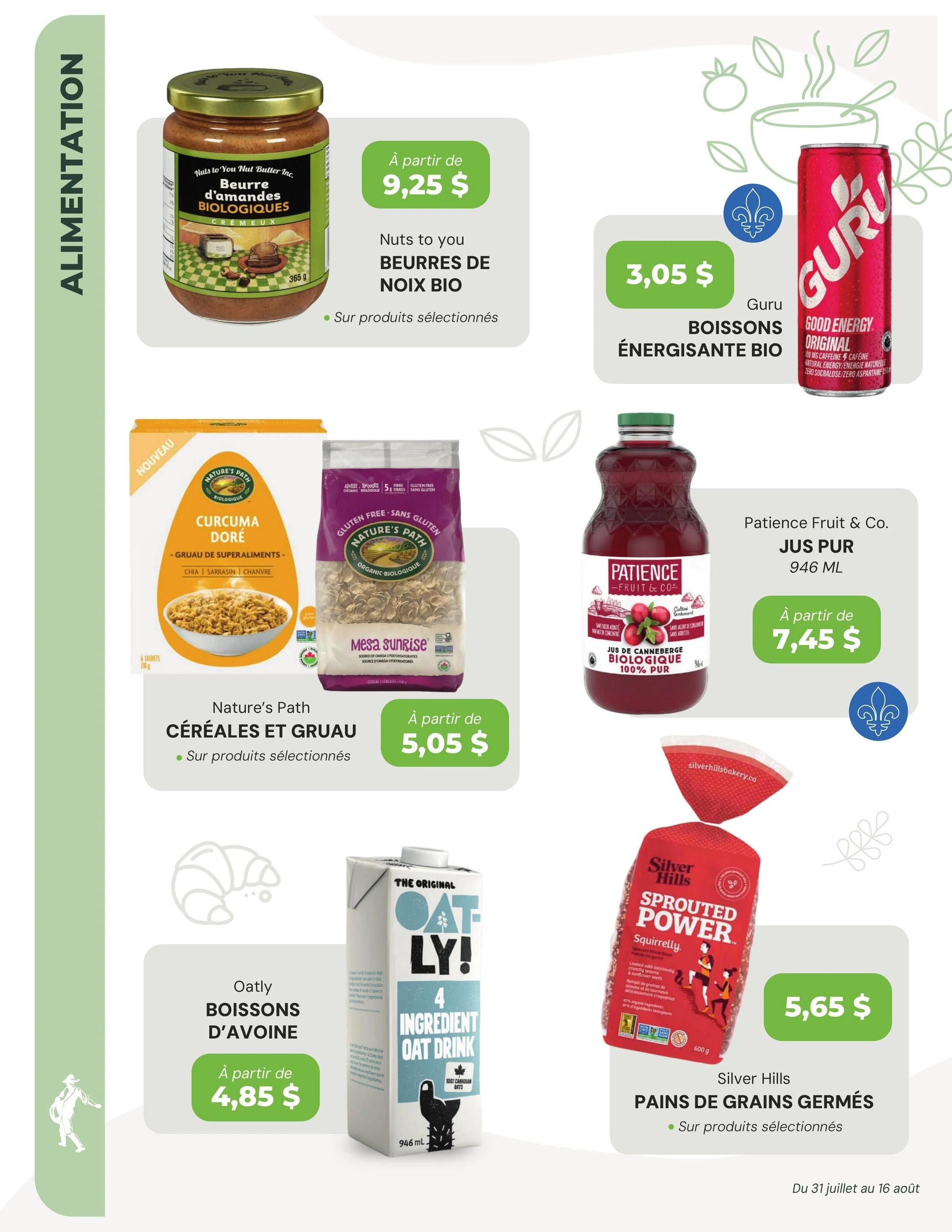 La Moisson flyer page 3
