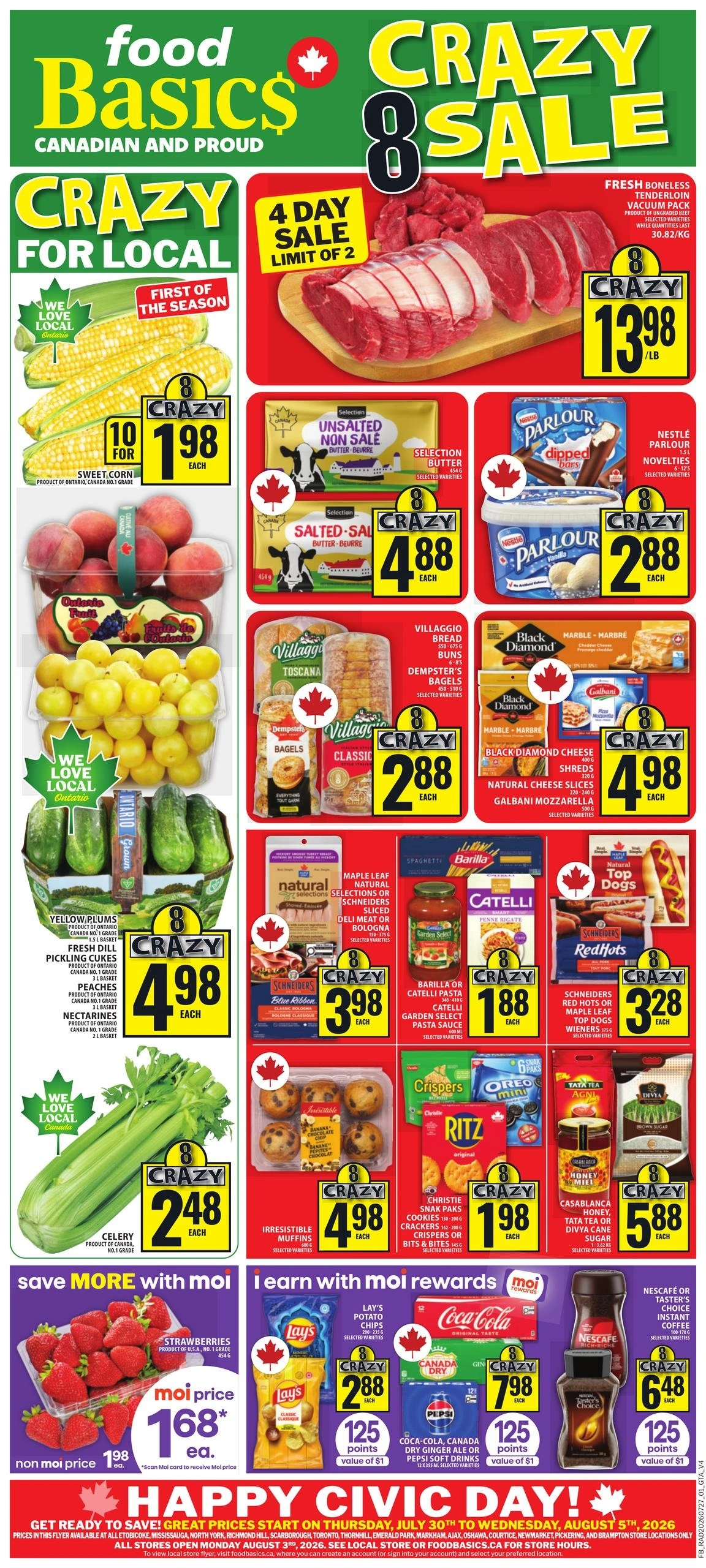 Food Basics flyer page 1