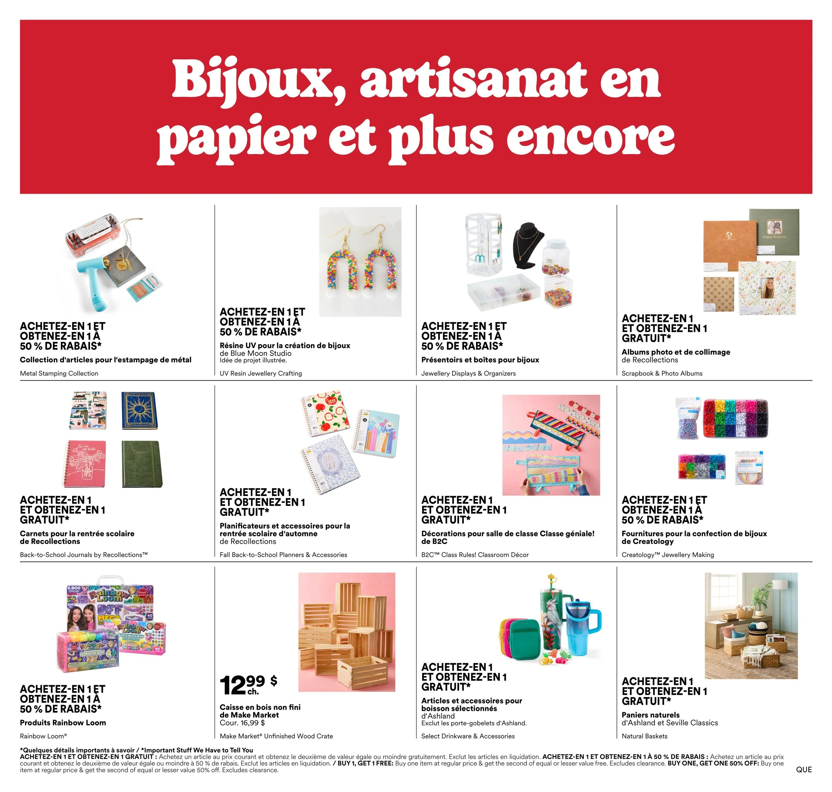 Michaels Canada flyer page 2
