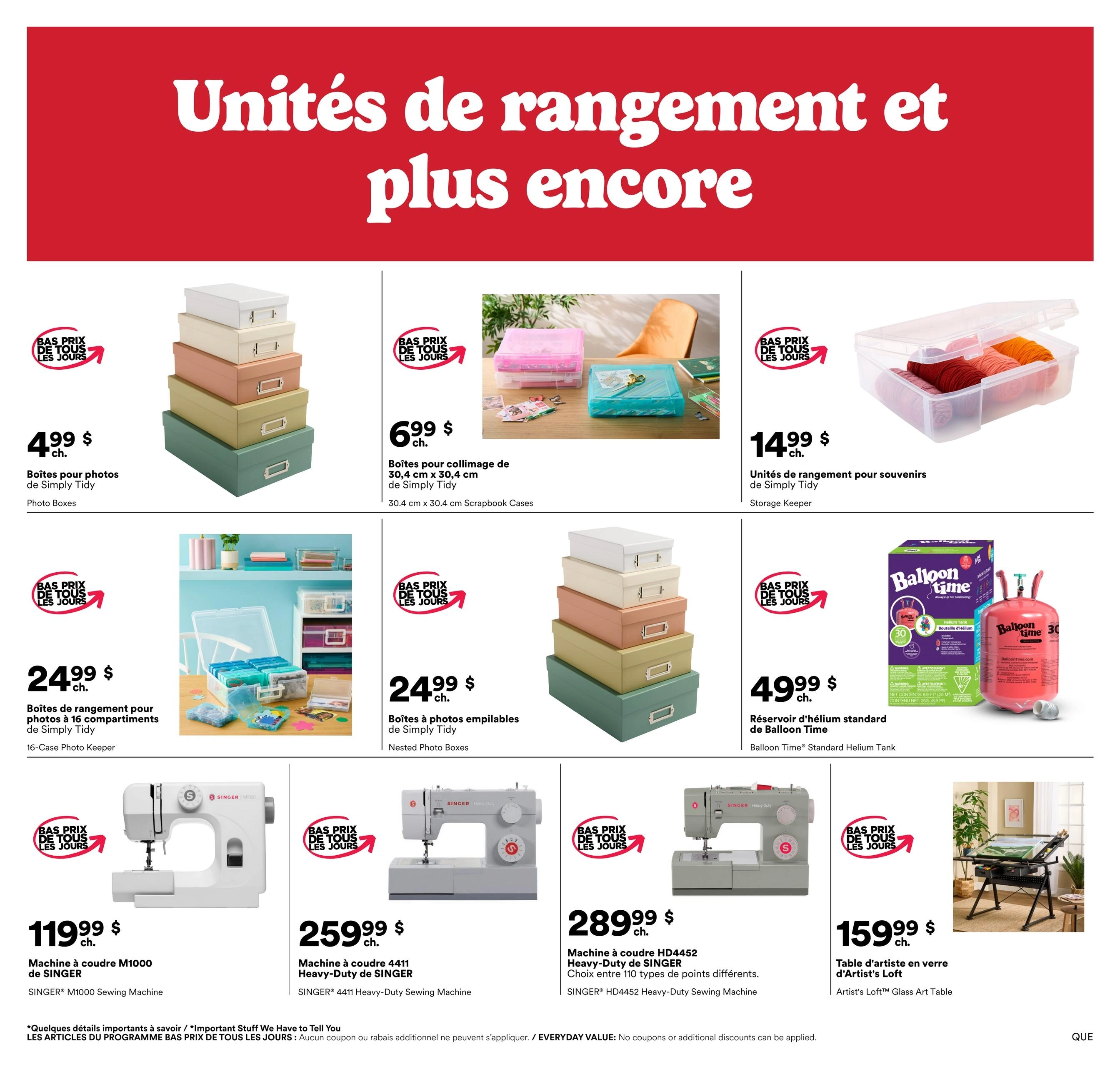 Michaels Canada flyer page 5