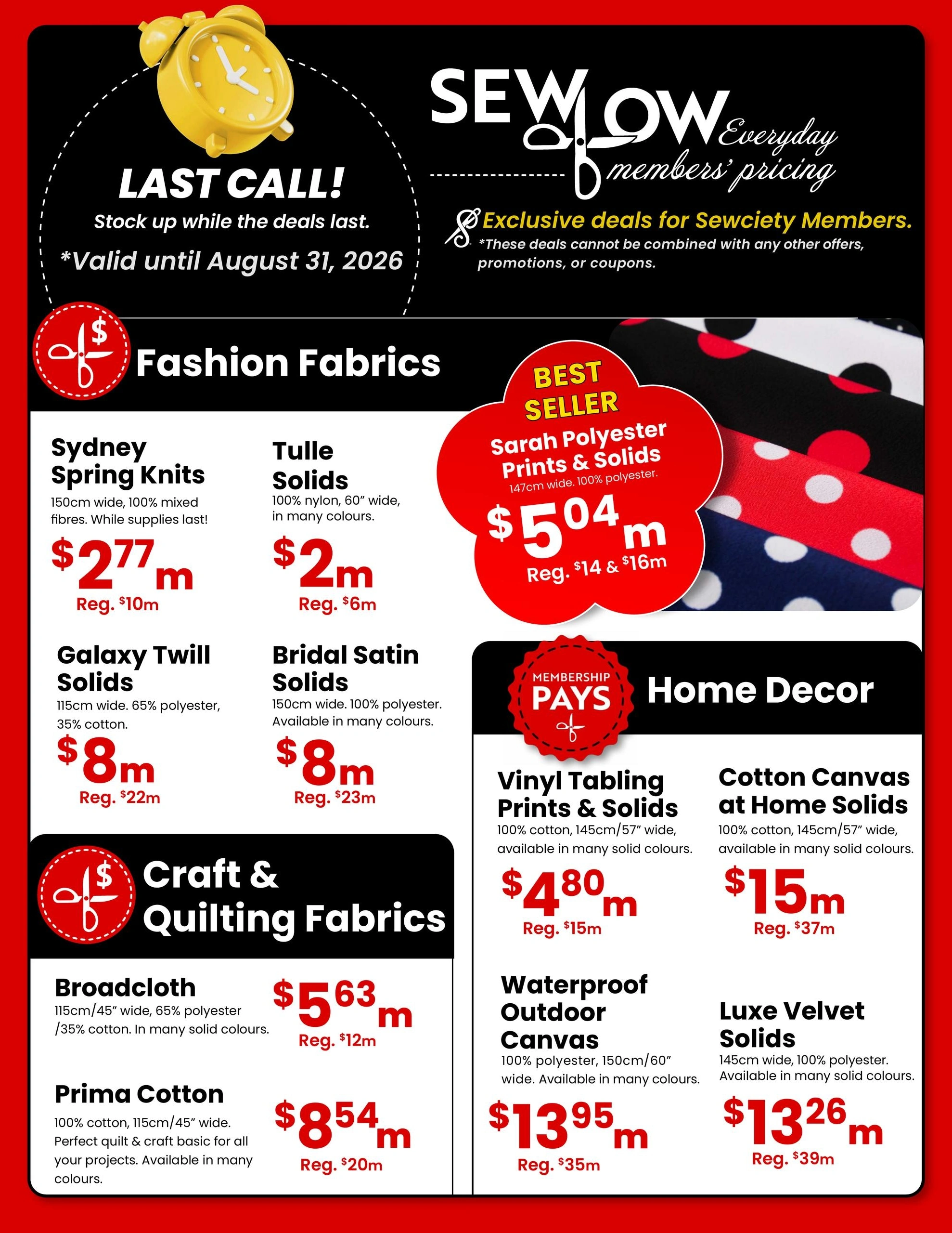 Fabricland flyer page 6