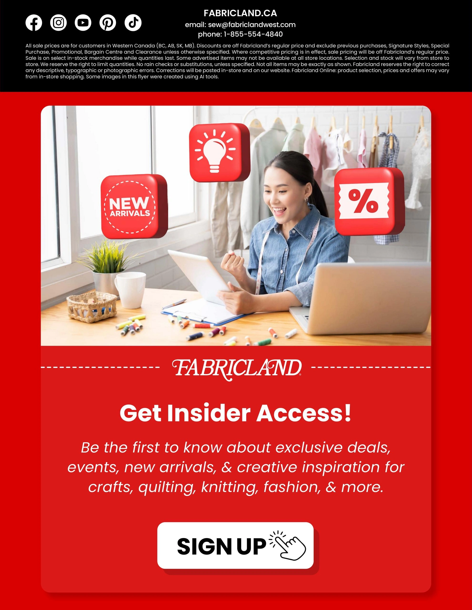 Fabricland flyer page 14