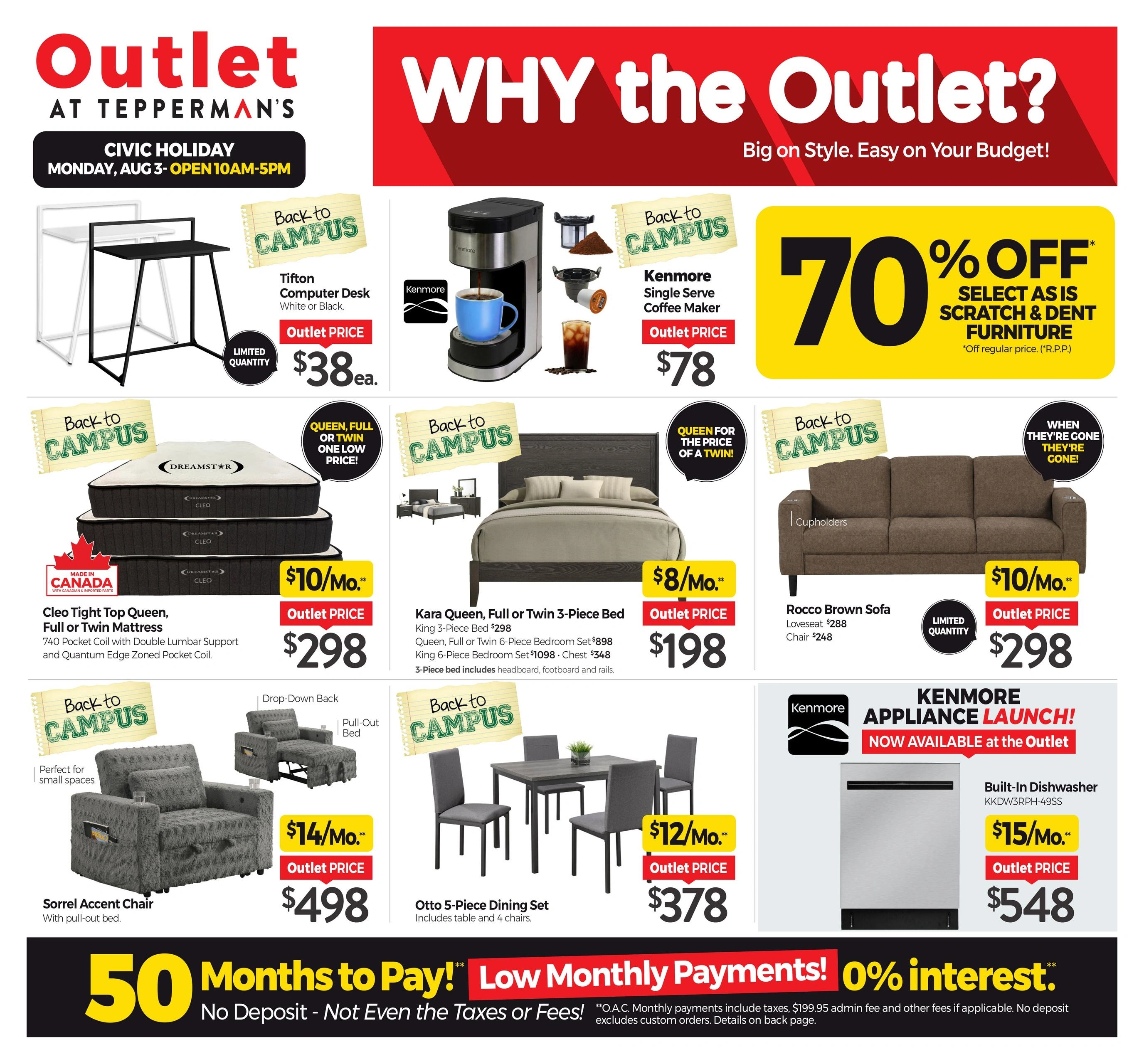Tepperman's flyer page 1