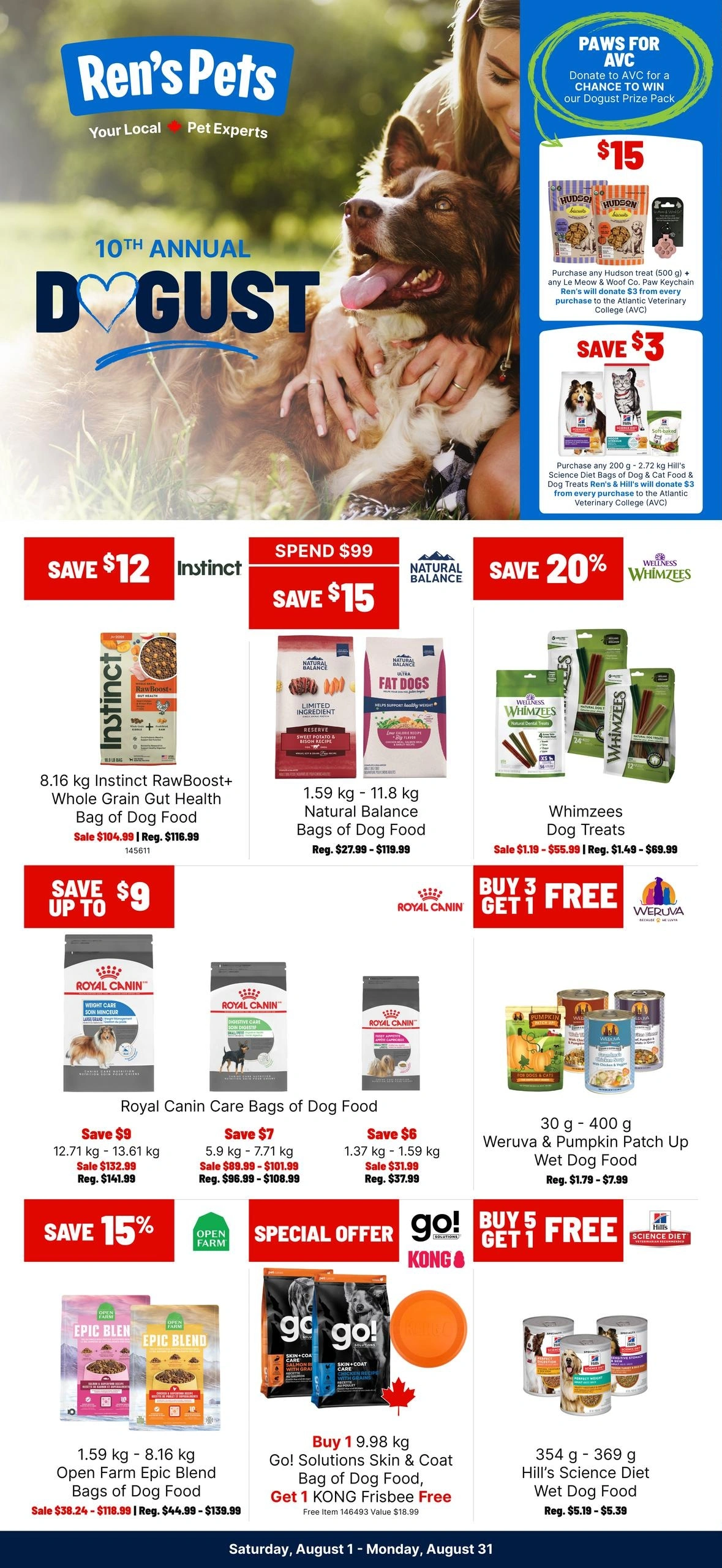 Ren's Pets flyer page 1