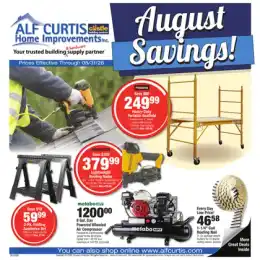 Alf Curtis Flyer