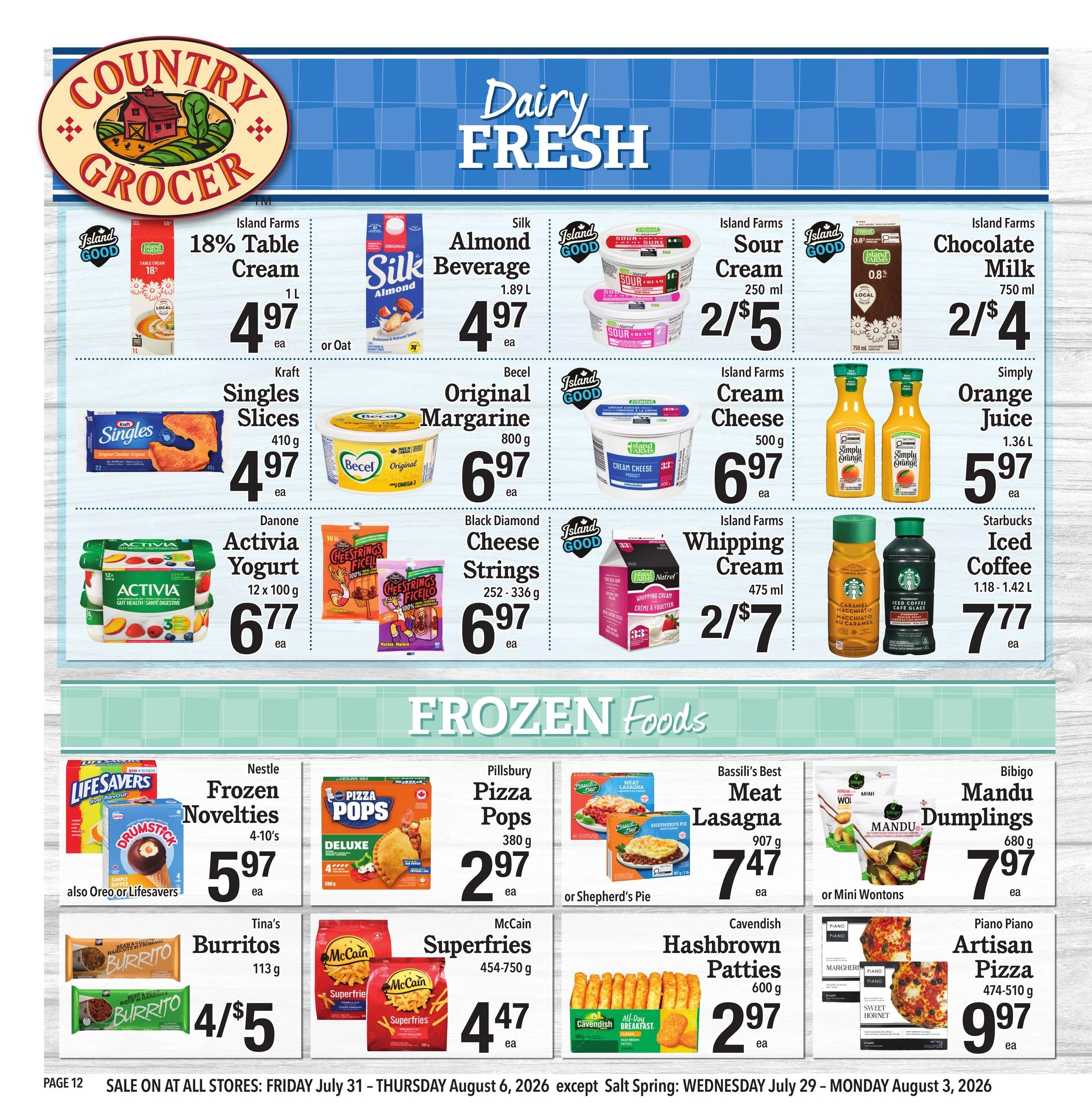 Country Grocer flyer page 12