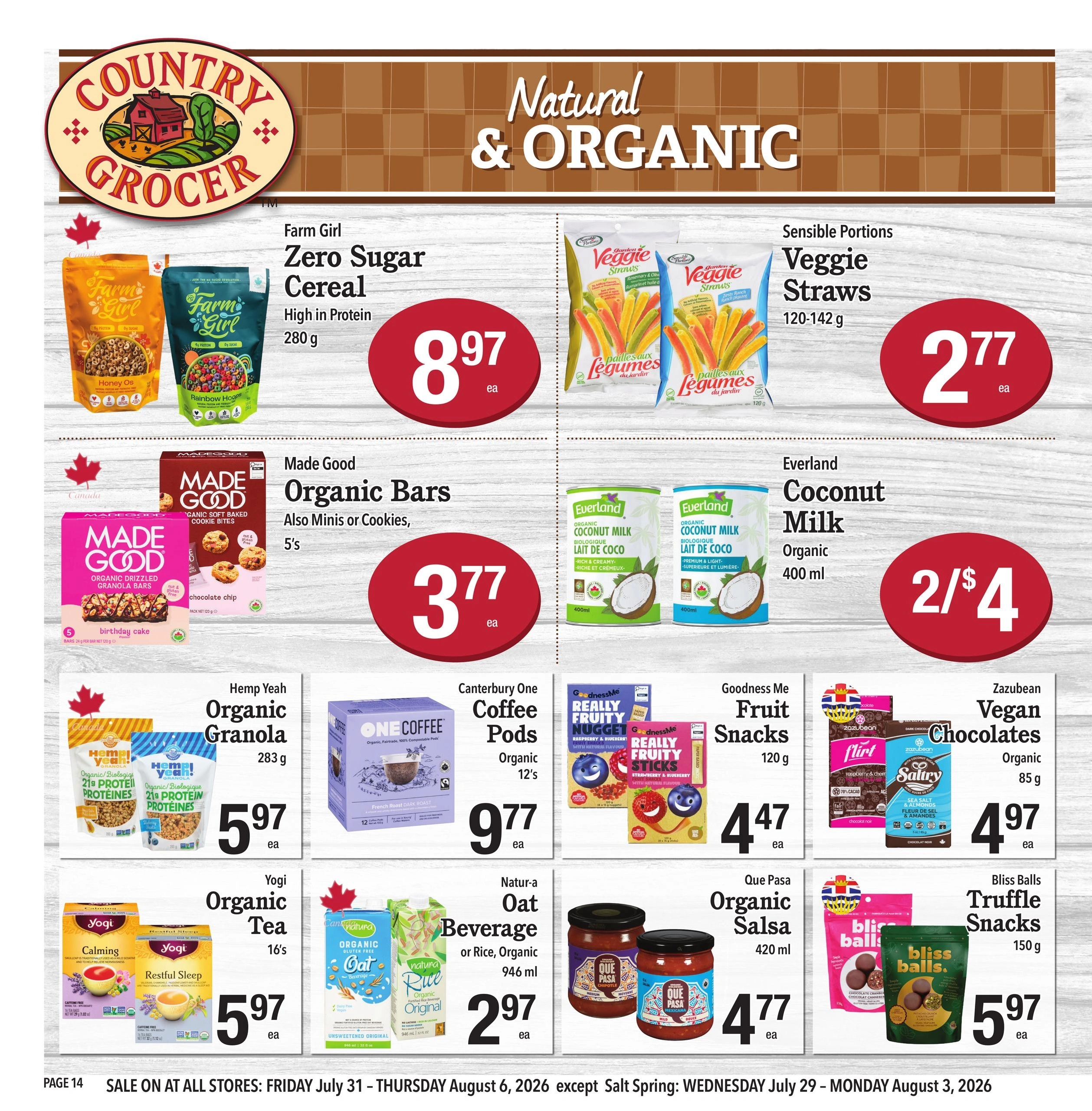 Country Grocer flyer page 14