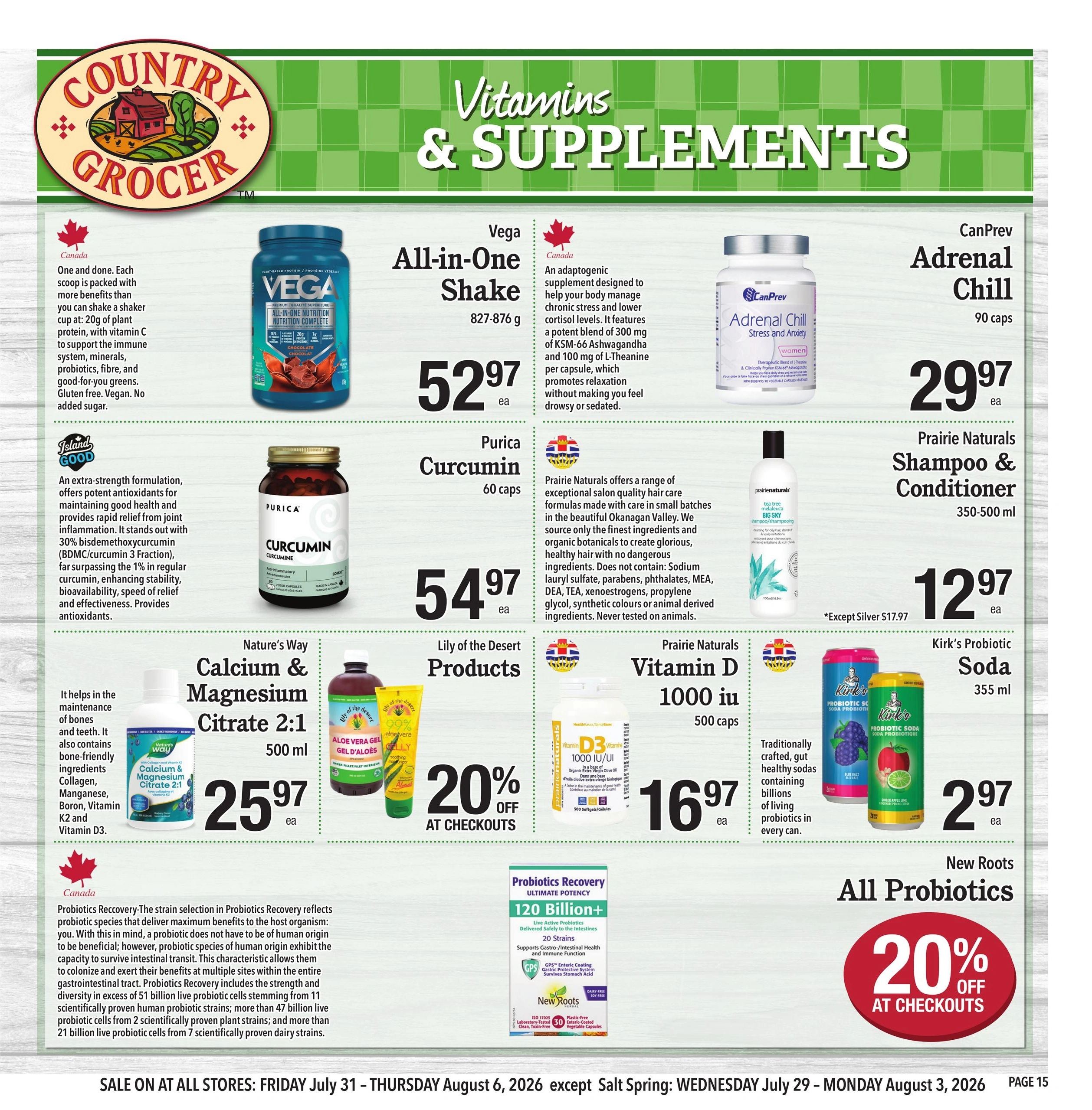 Country Grocer flyer page 15