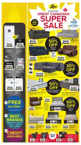 Leon's GREAT CANADIAN SUPER SALE