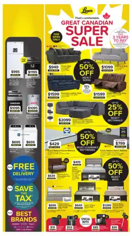 Leon's GREAT CANADIAN SUPER SALE