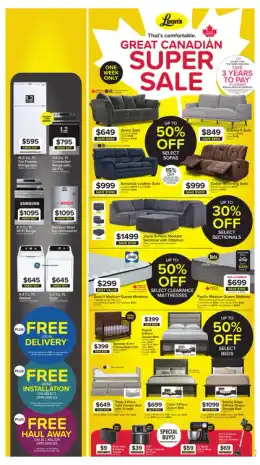 Leon's GREAT CANADIAN SUPER SALE