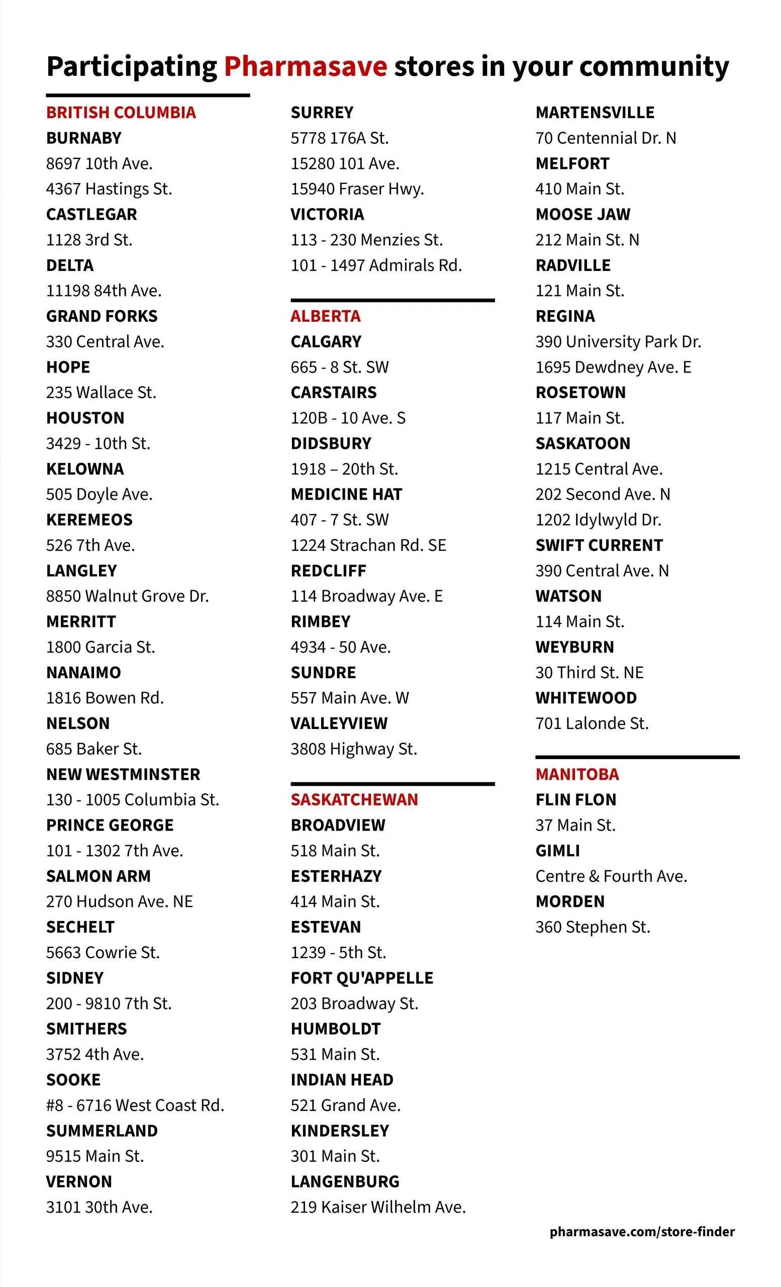 Pharmasave flyer page 3