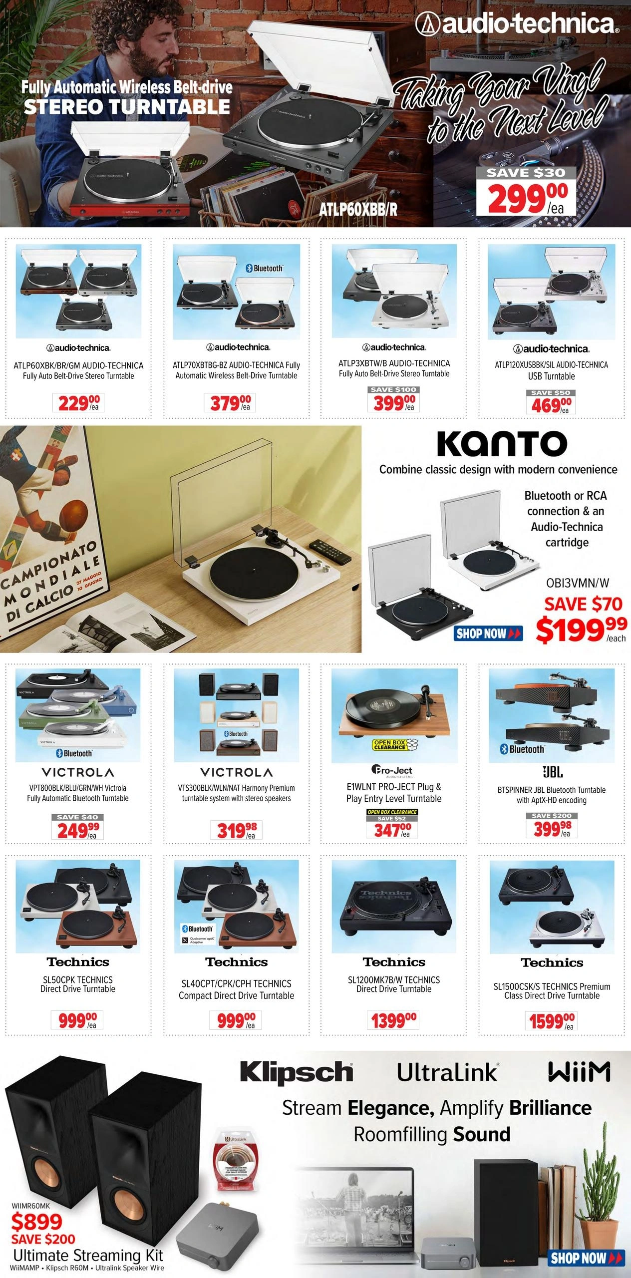 2001 Audio Video flyer page 11