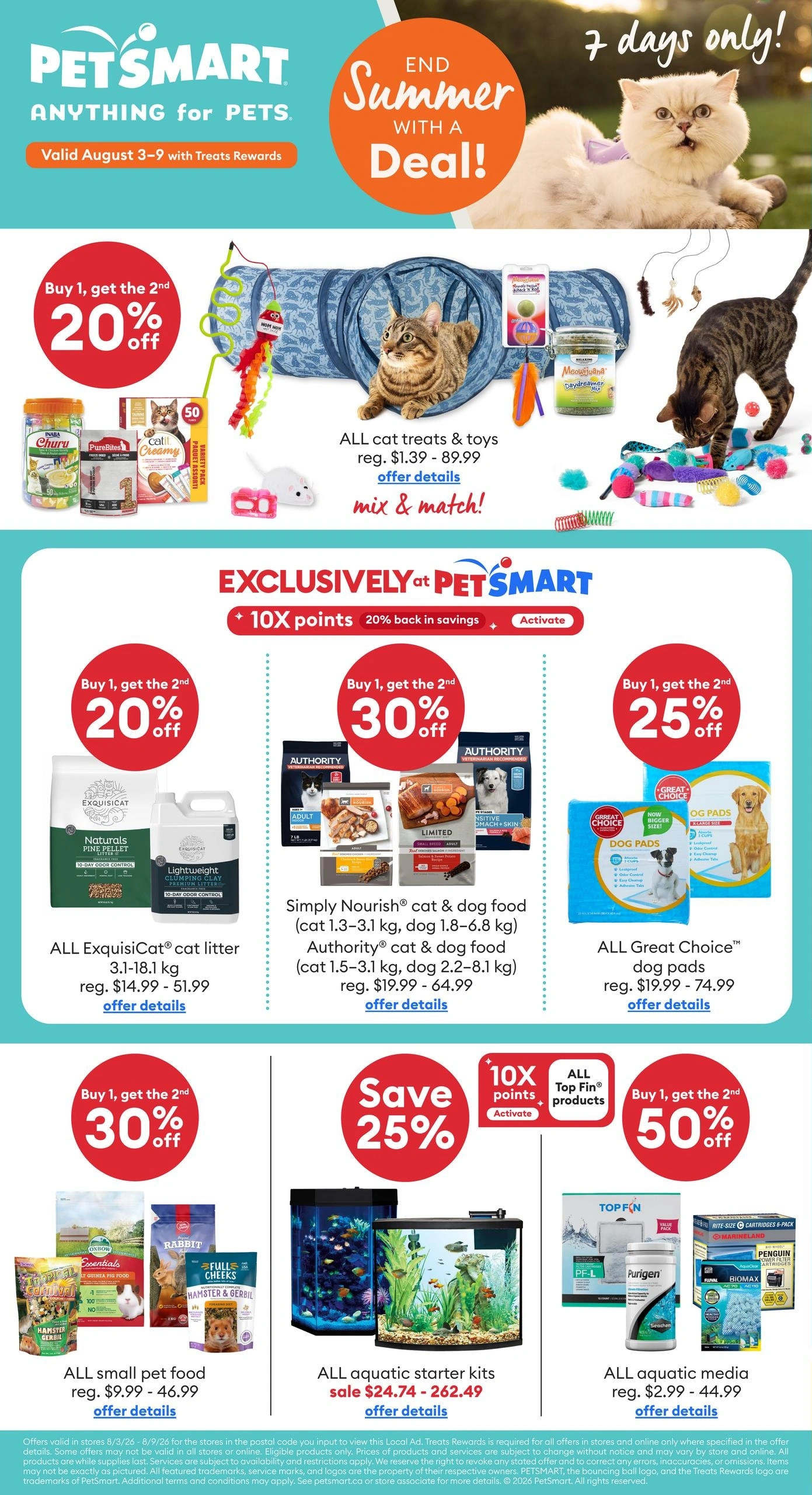 PetSmart flyer page 1