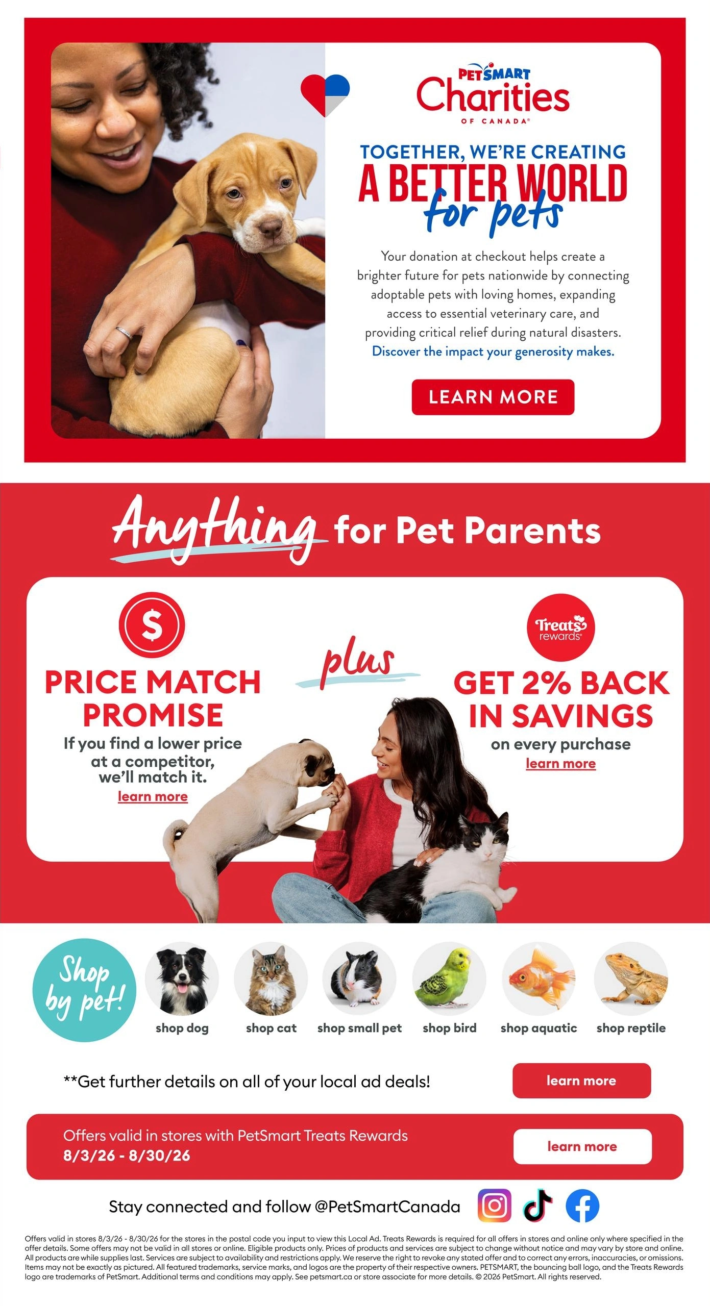 PetSmart flyer page 8