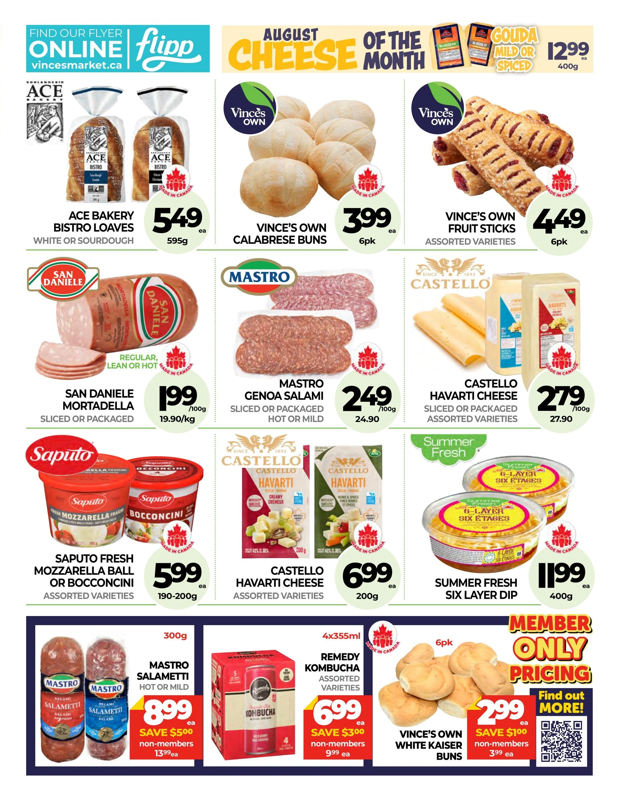 Vince's Market flyer page 3