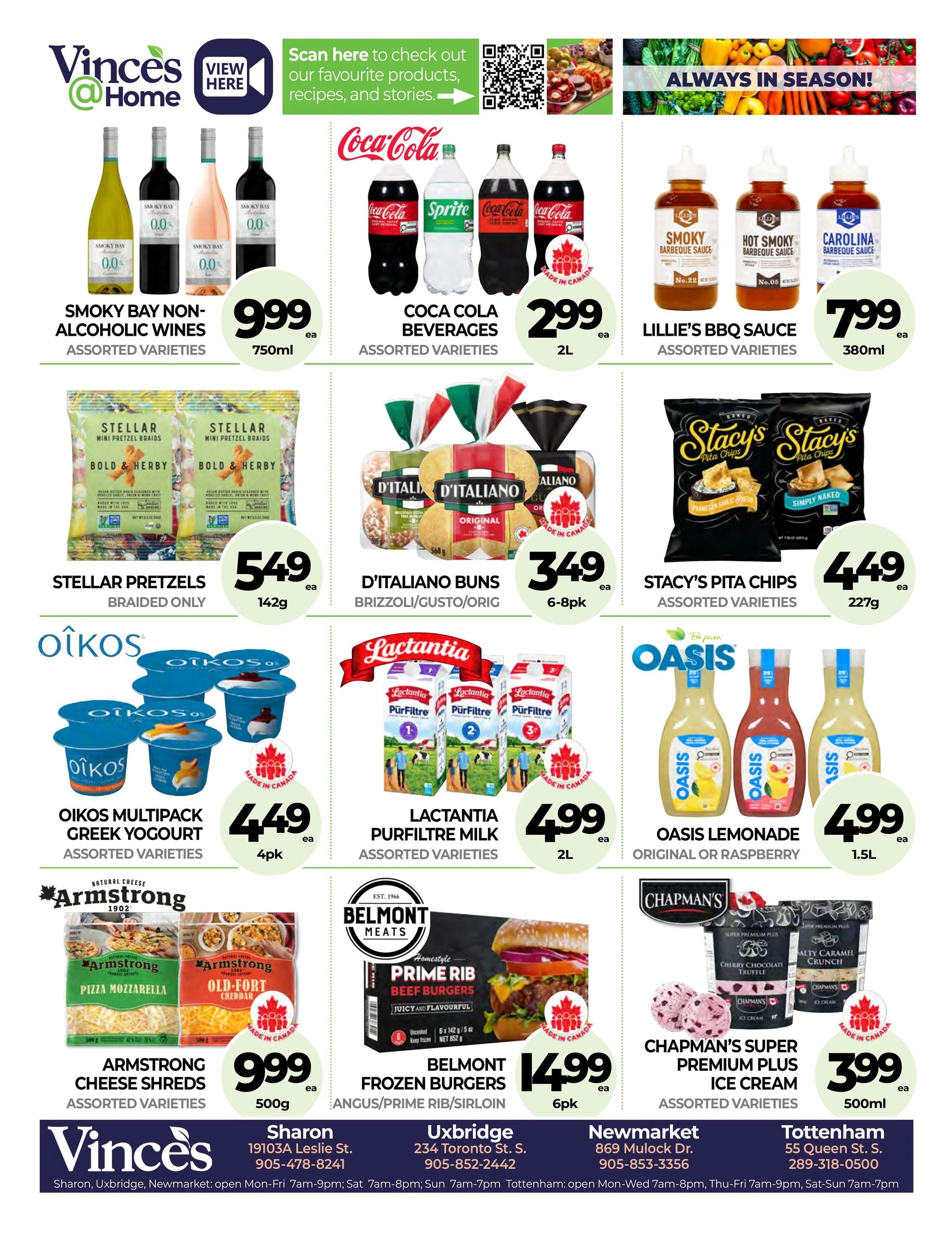 Vince's Market flyer page 8