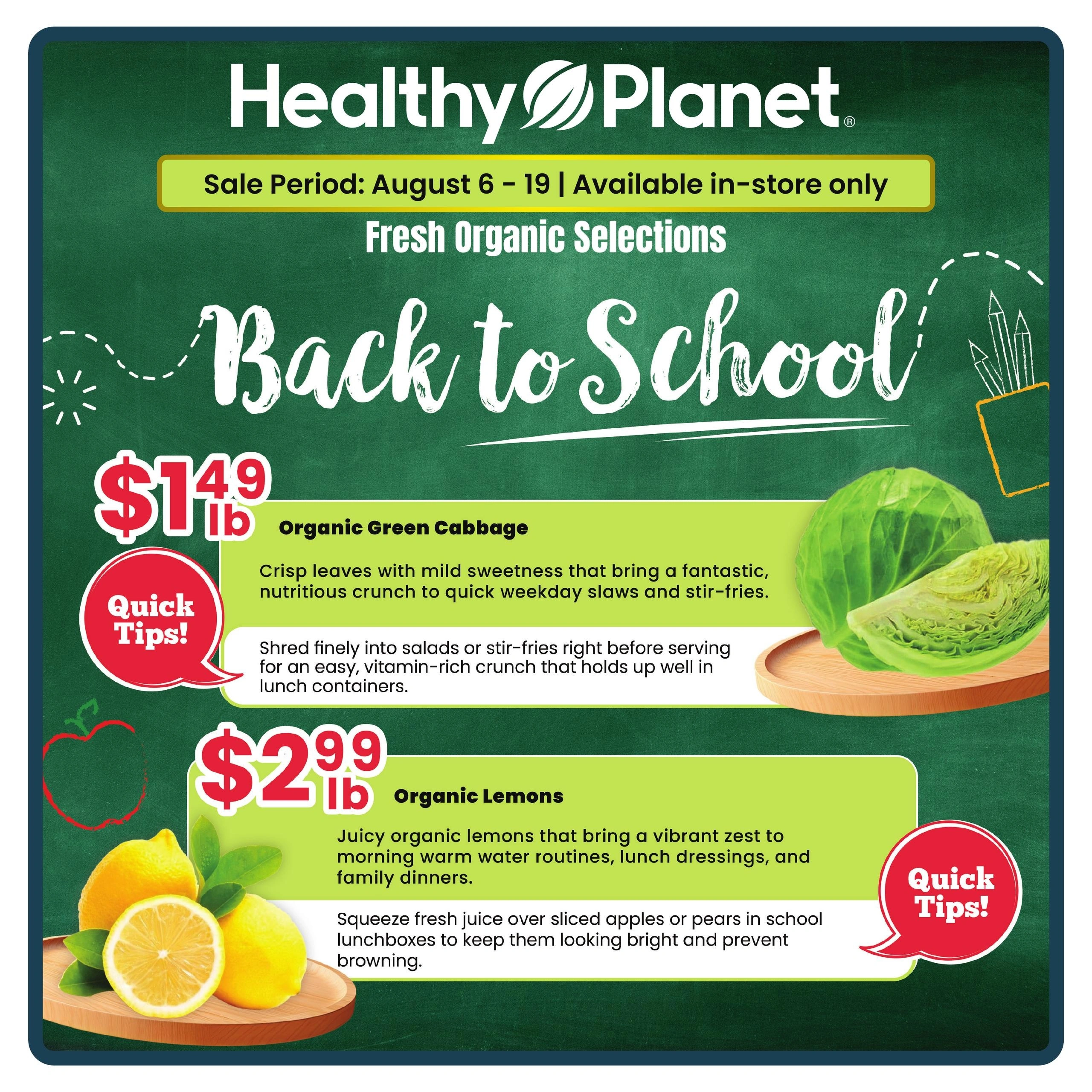 Healthy Planet flyer page 1