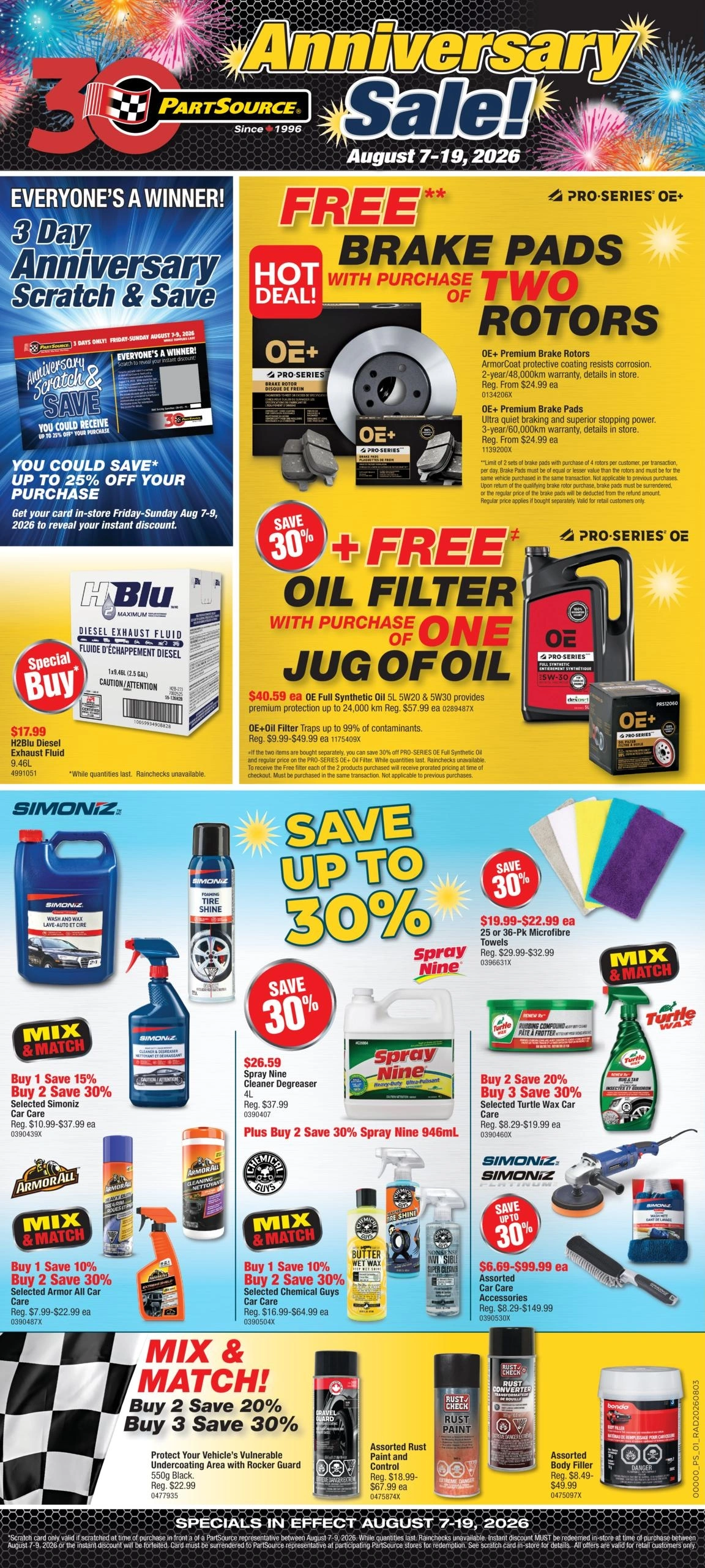 PartSource flyer page 1