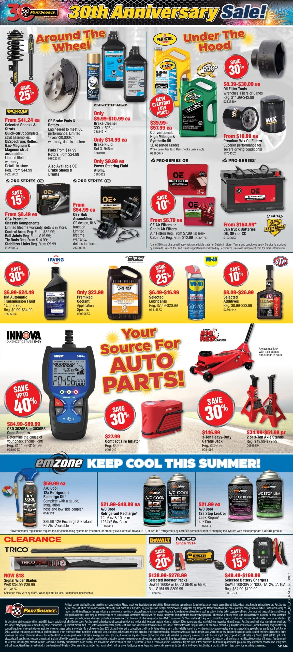 PartSource flyer page 2