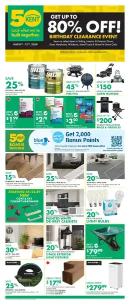 Kent Weekly Ad