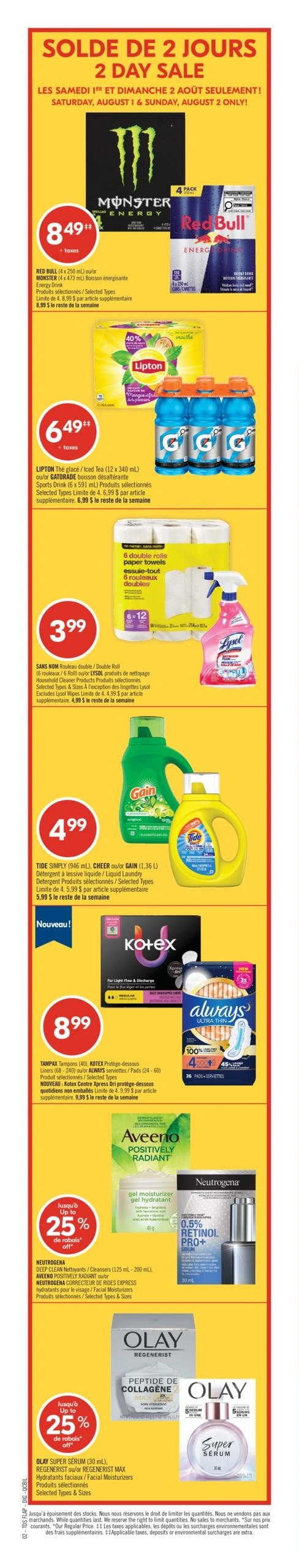 Pharmaprix flyer page 2