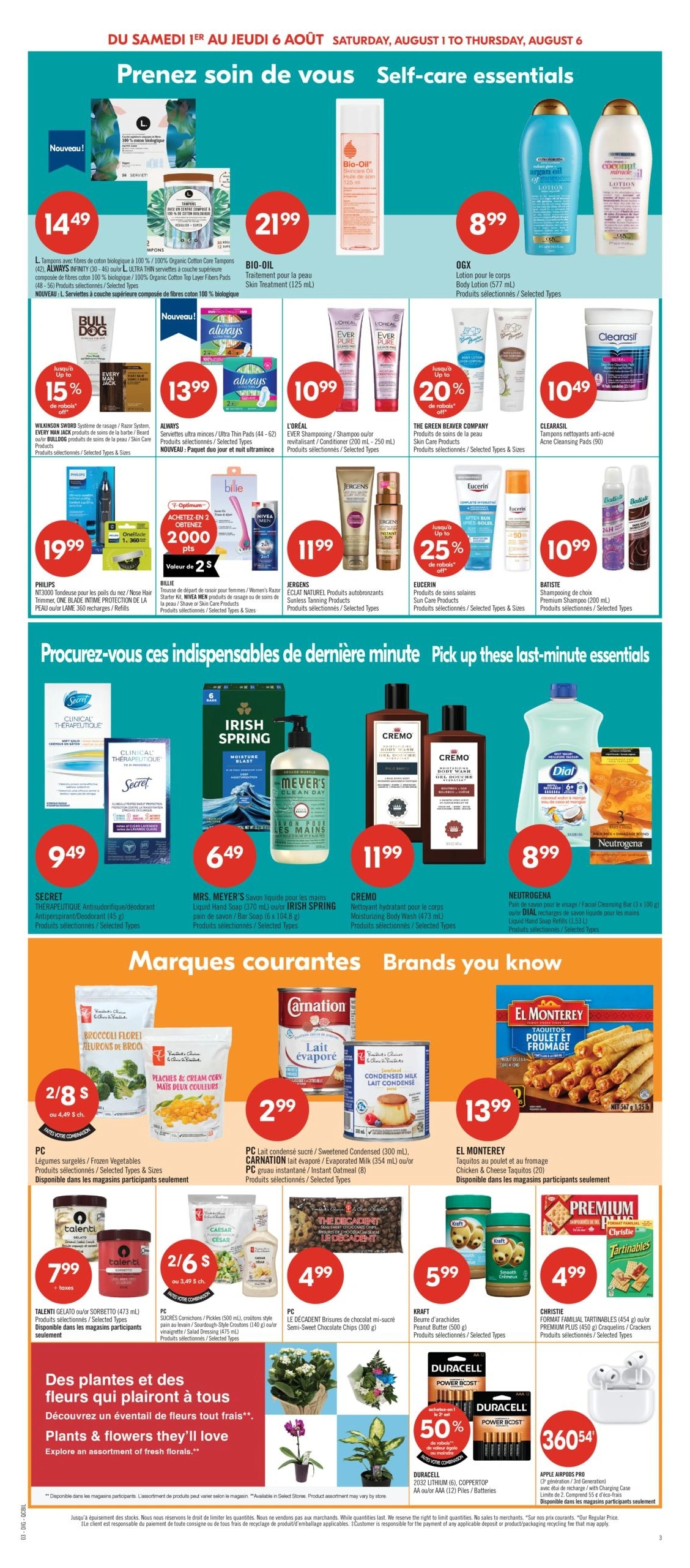 Pharmaprix flyer page 19