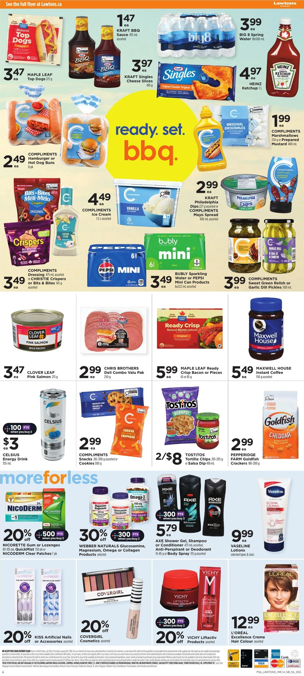 Lawtons Drugs flyer page 2