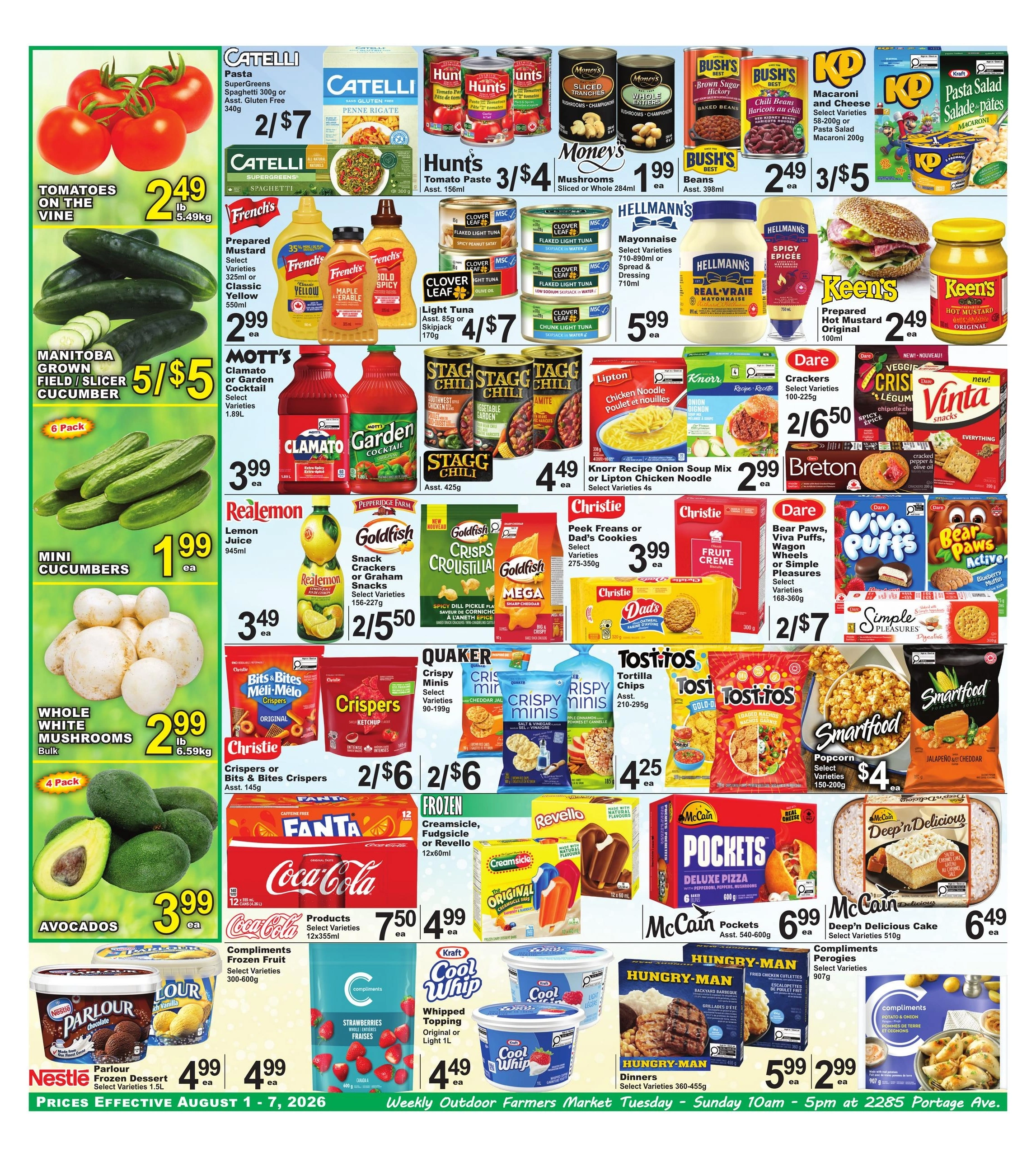 Food Fare flyer page 2