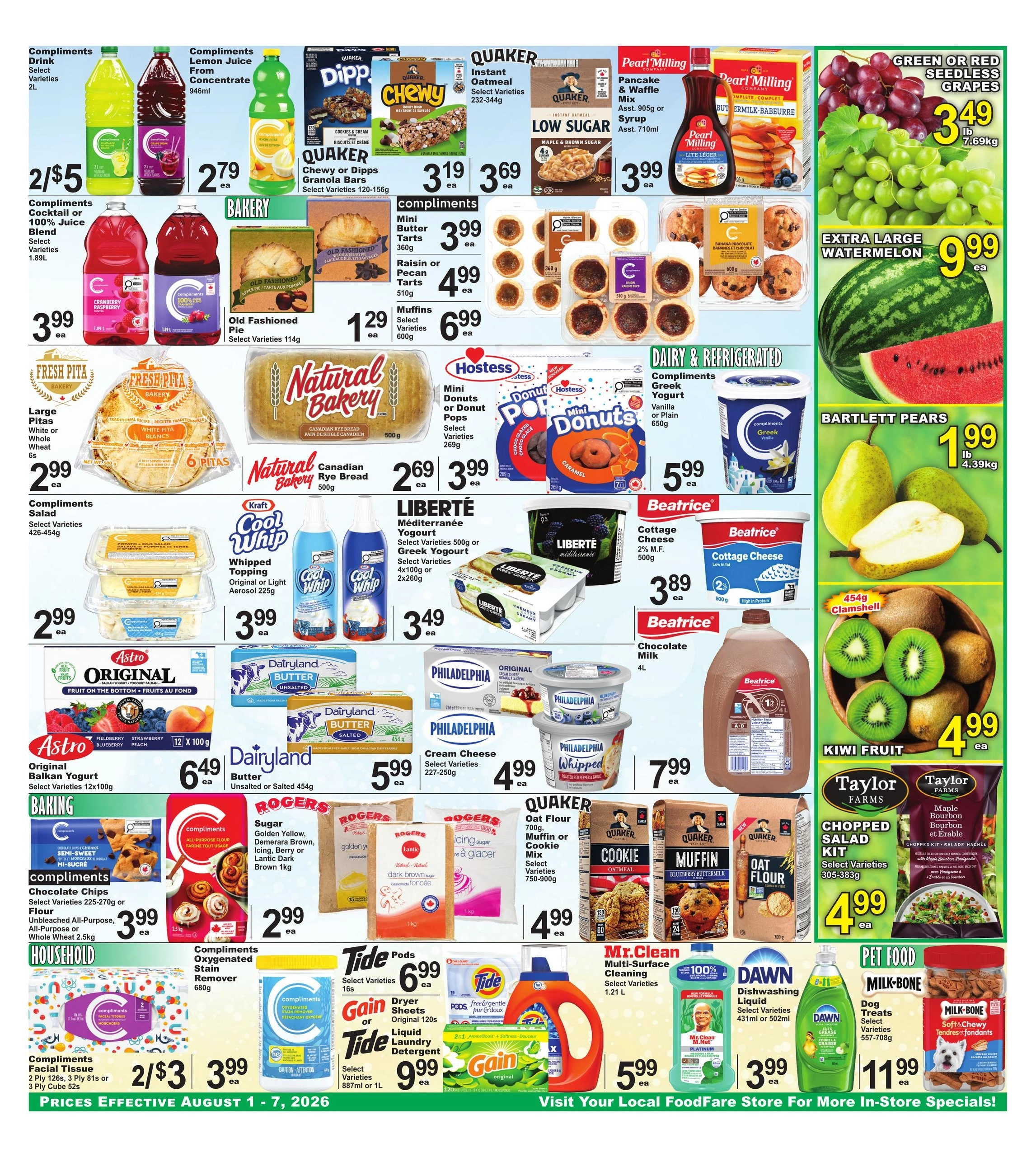 Food Fare flyer page 3