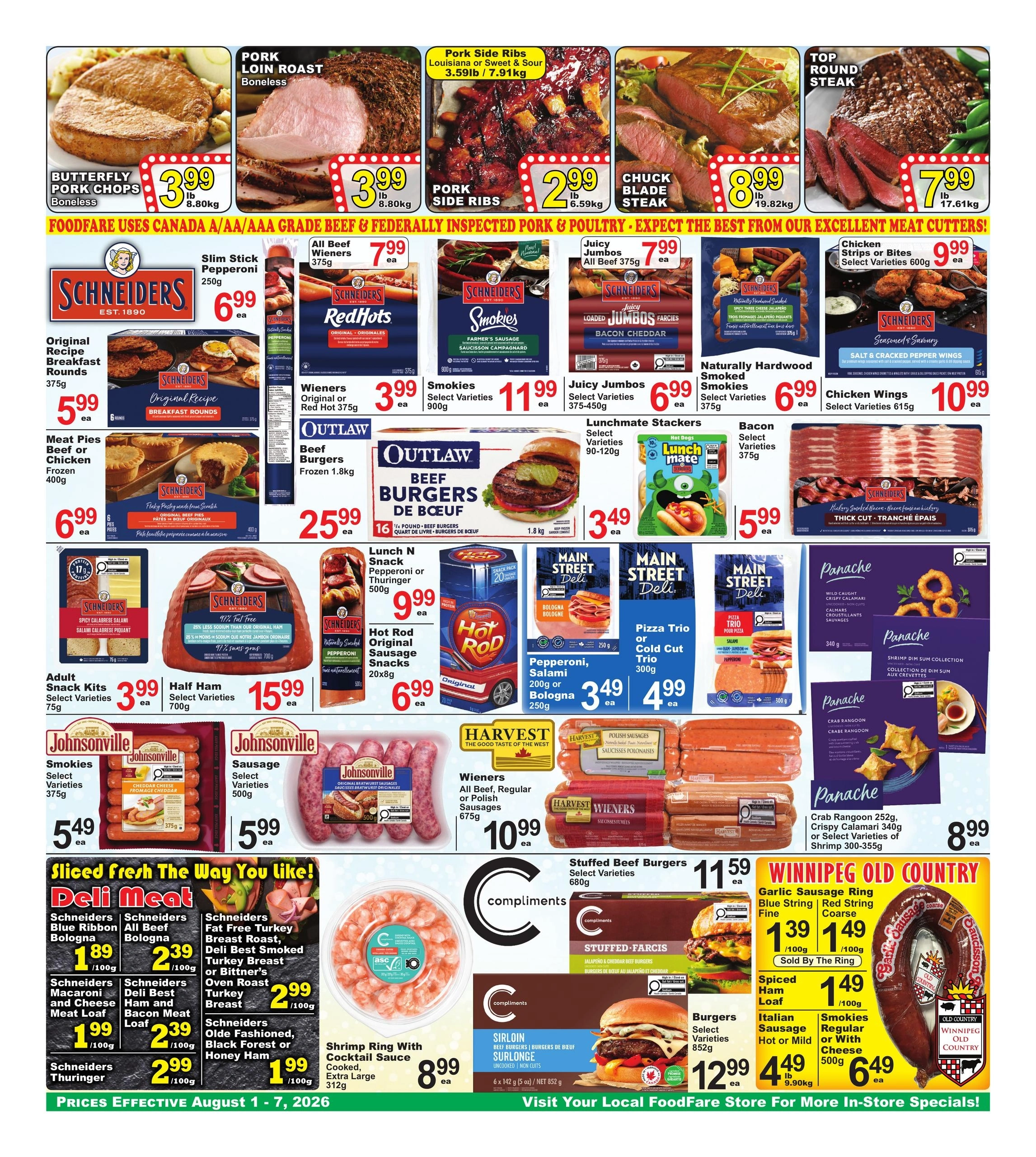 Food Fare flyer page 4